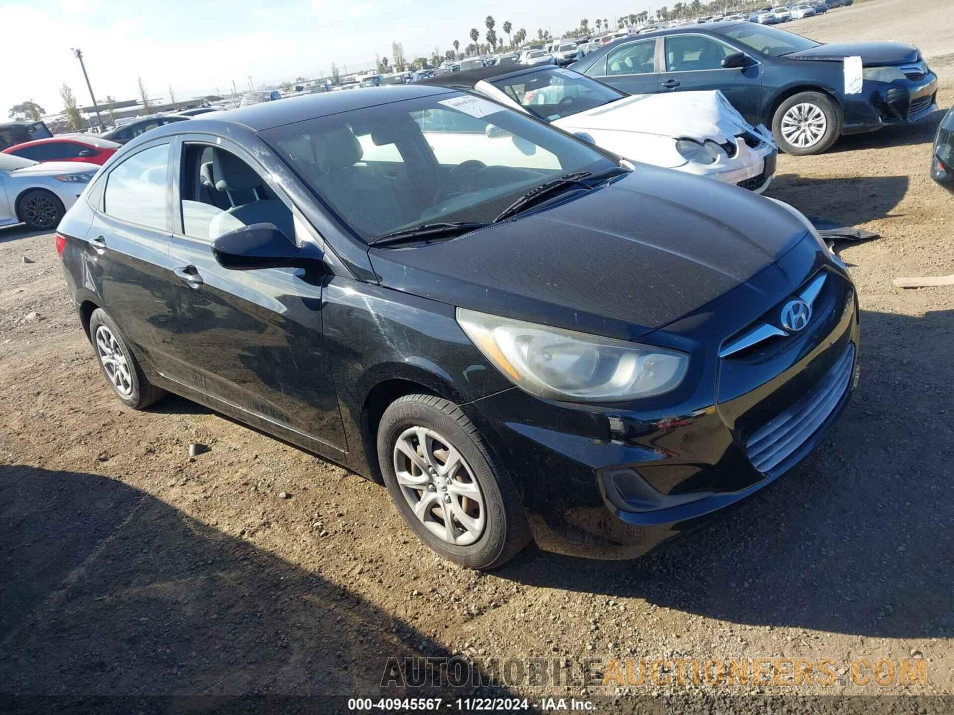 KMHCT4AE1DU494692 HYUNDAI ACCENT 2013