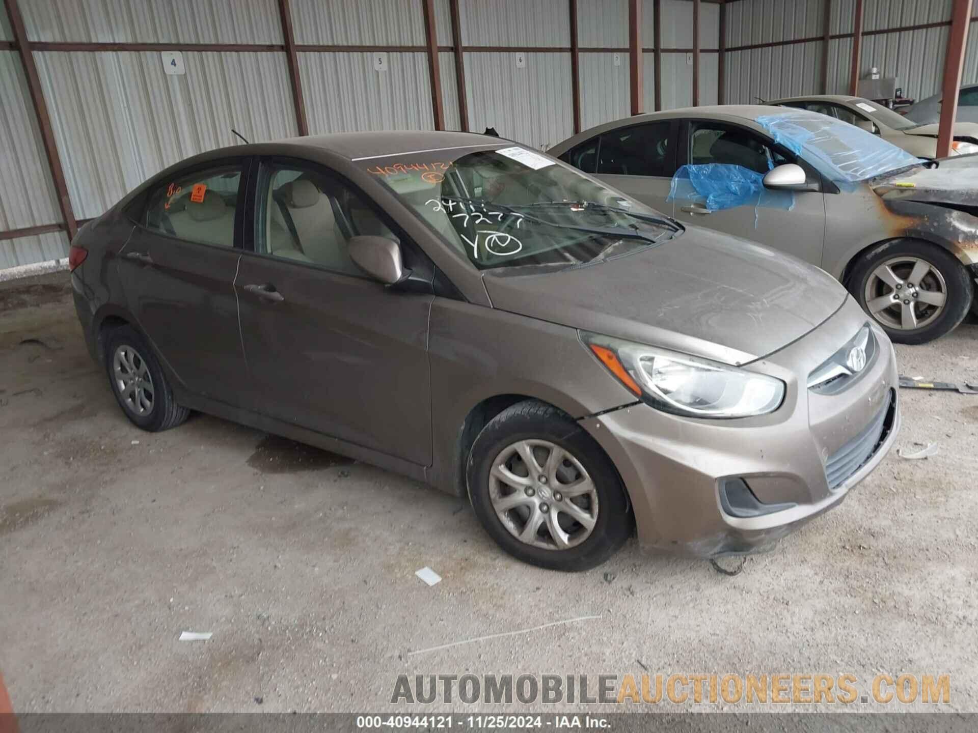 KMHCT4AE1EU636864 HYUNDAI ACCENT 2014