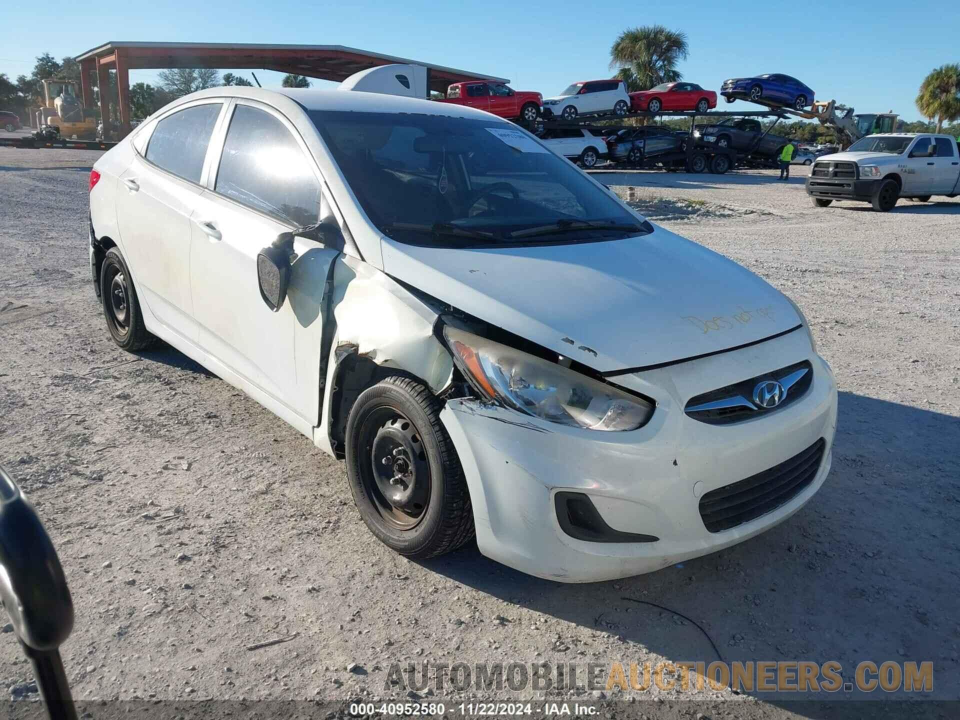 KMHCT4AE1EU686096 HYUNDAI ACCENT 2014