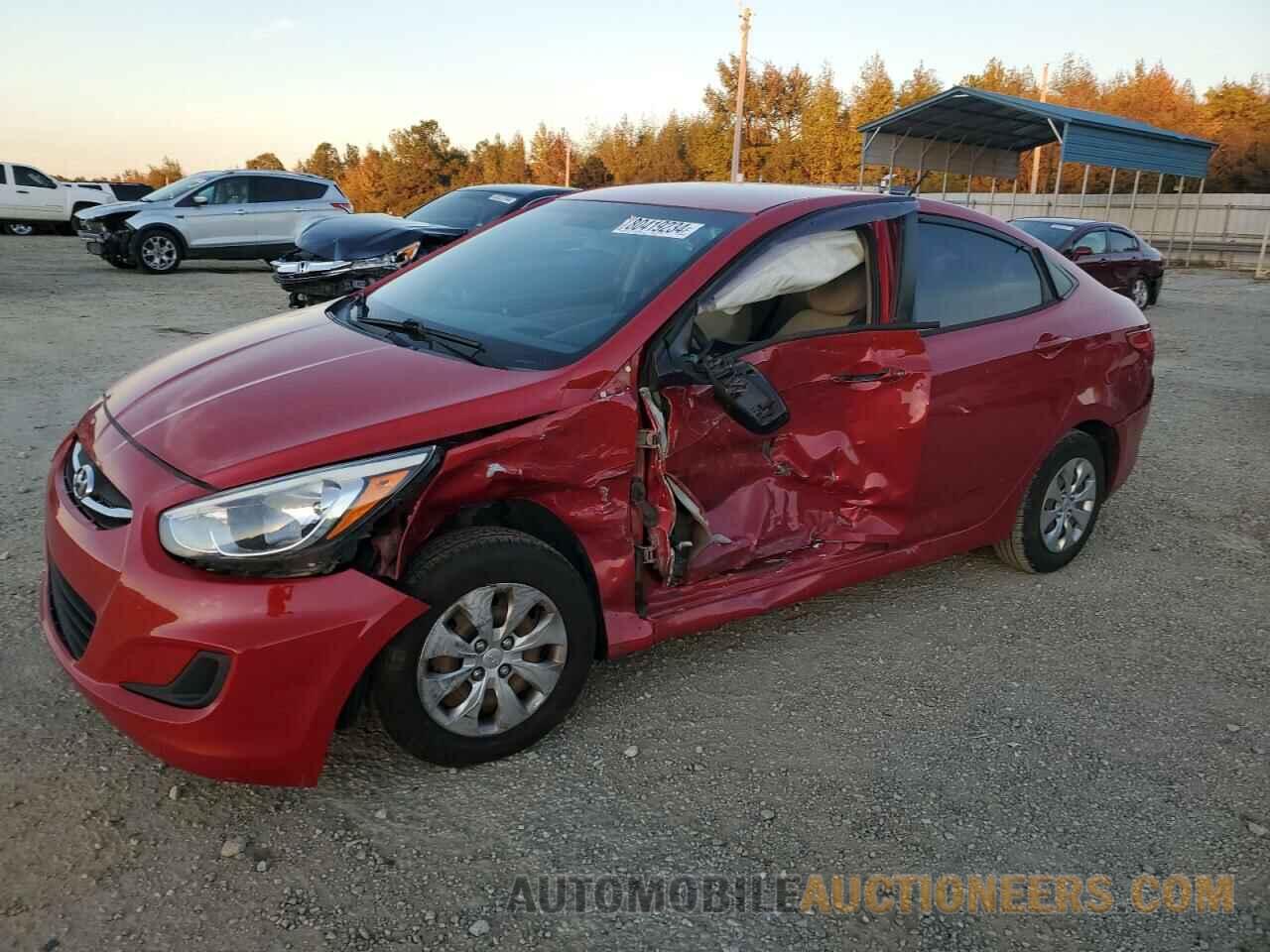 KMHCT4AE1GU025459 HYUNDAI ACCENT 2016