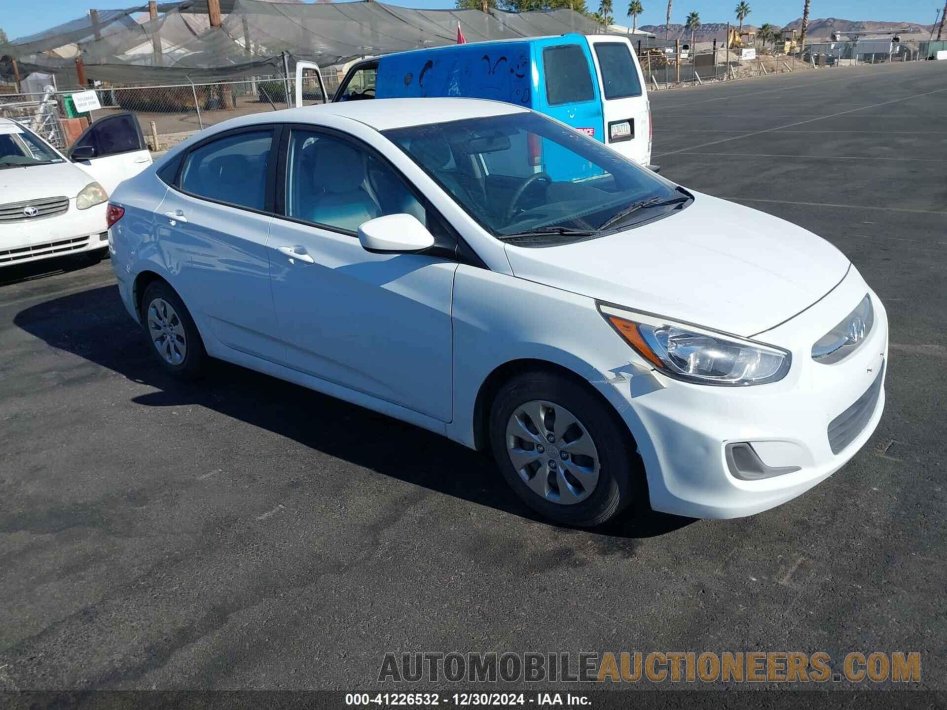 KMHCT4AE1GU104811 HYUNDAI ACCENT 2016