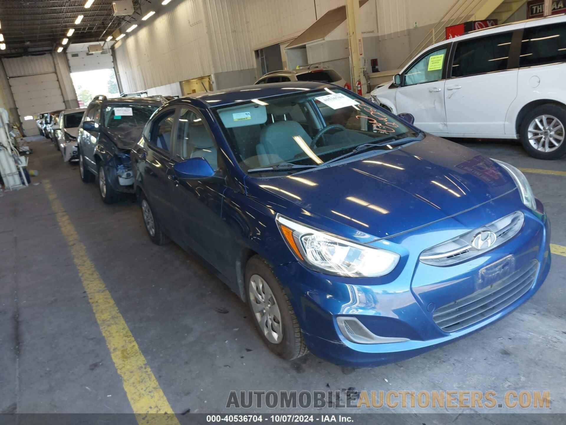 KMHCT4AE1GU105554 HYUNDAI ACCENT 2016