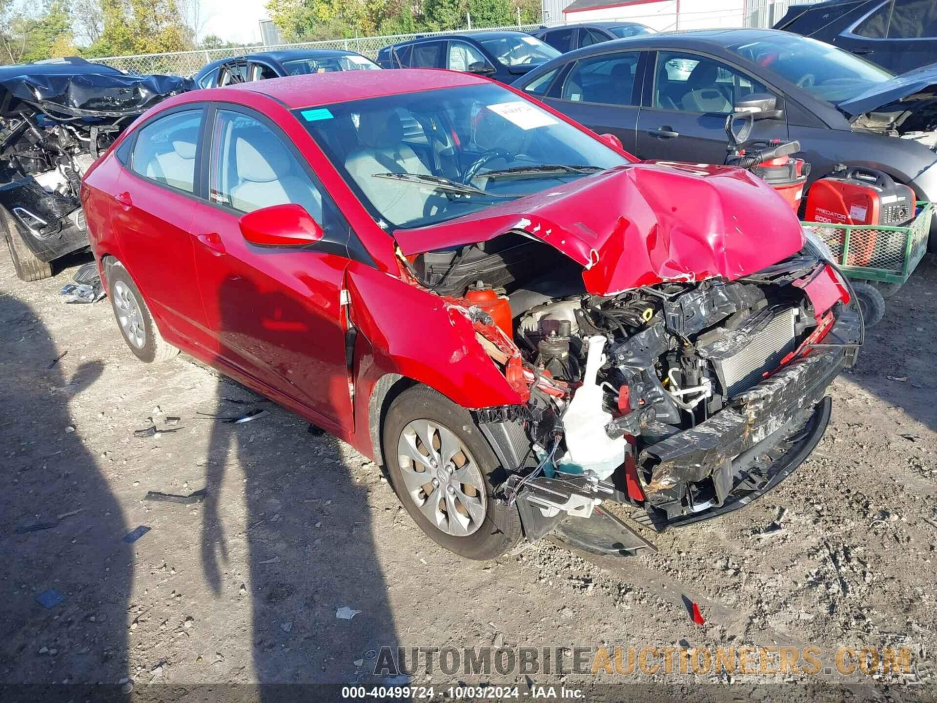 KMHCT4AE1GU150106 HYUNDAI ACCENT 2016