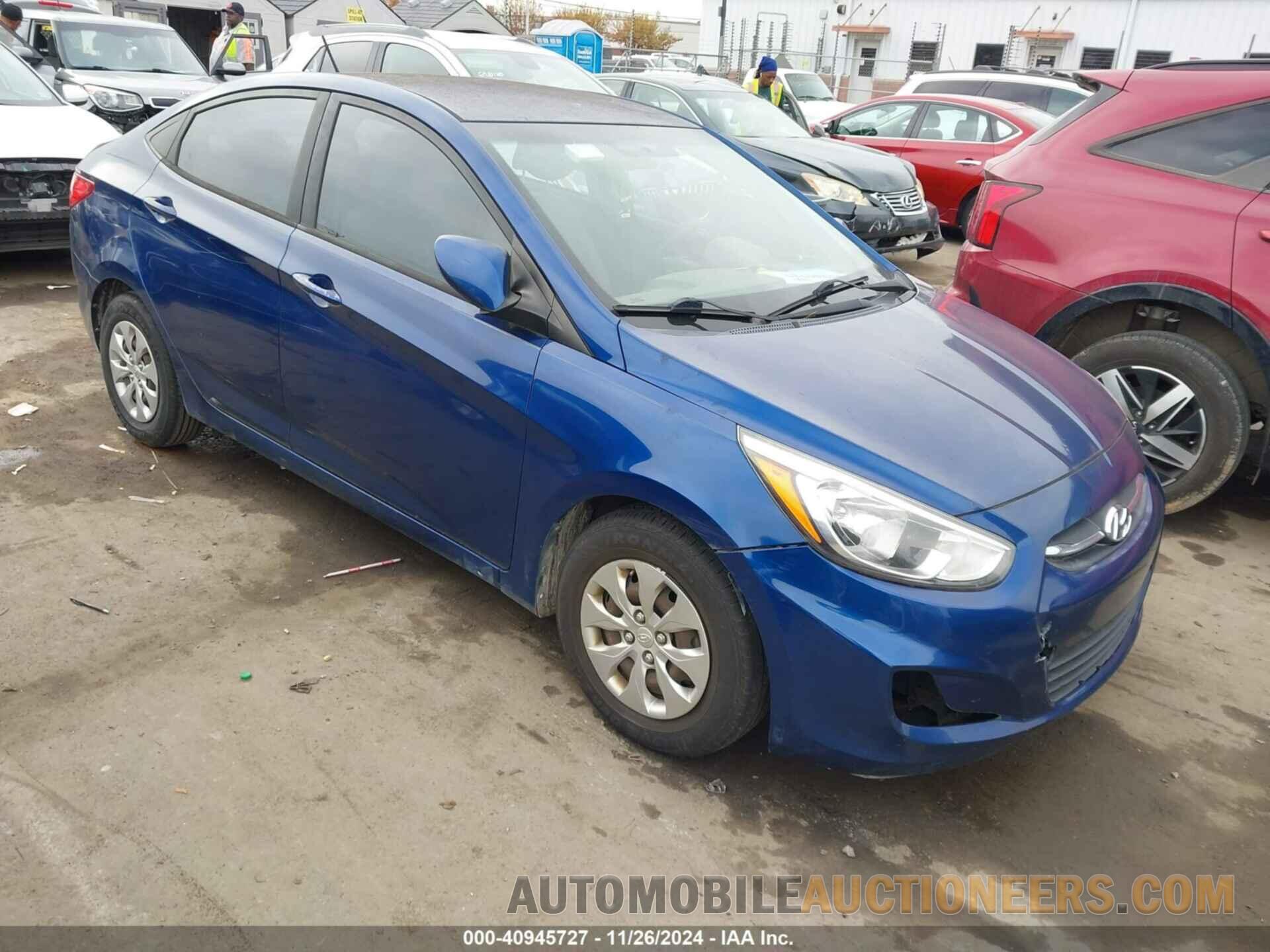 KMHCT4AE1GU972954 HYUNDAI ACCENT 2016