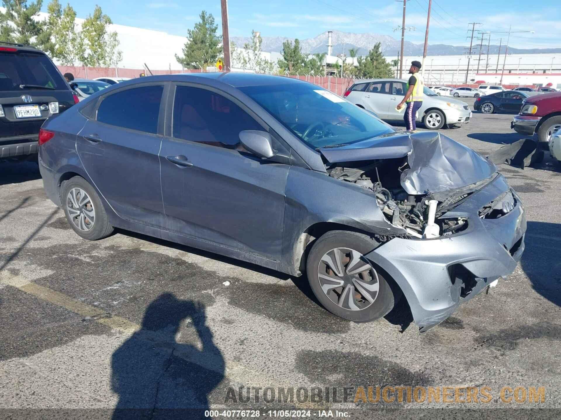 KMHCT4AE1HU168848 HYUNDAI ACCENT 2017