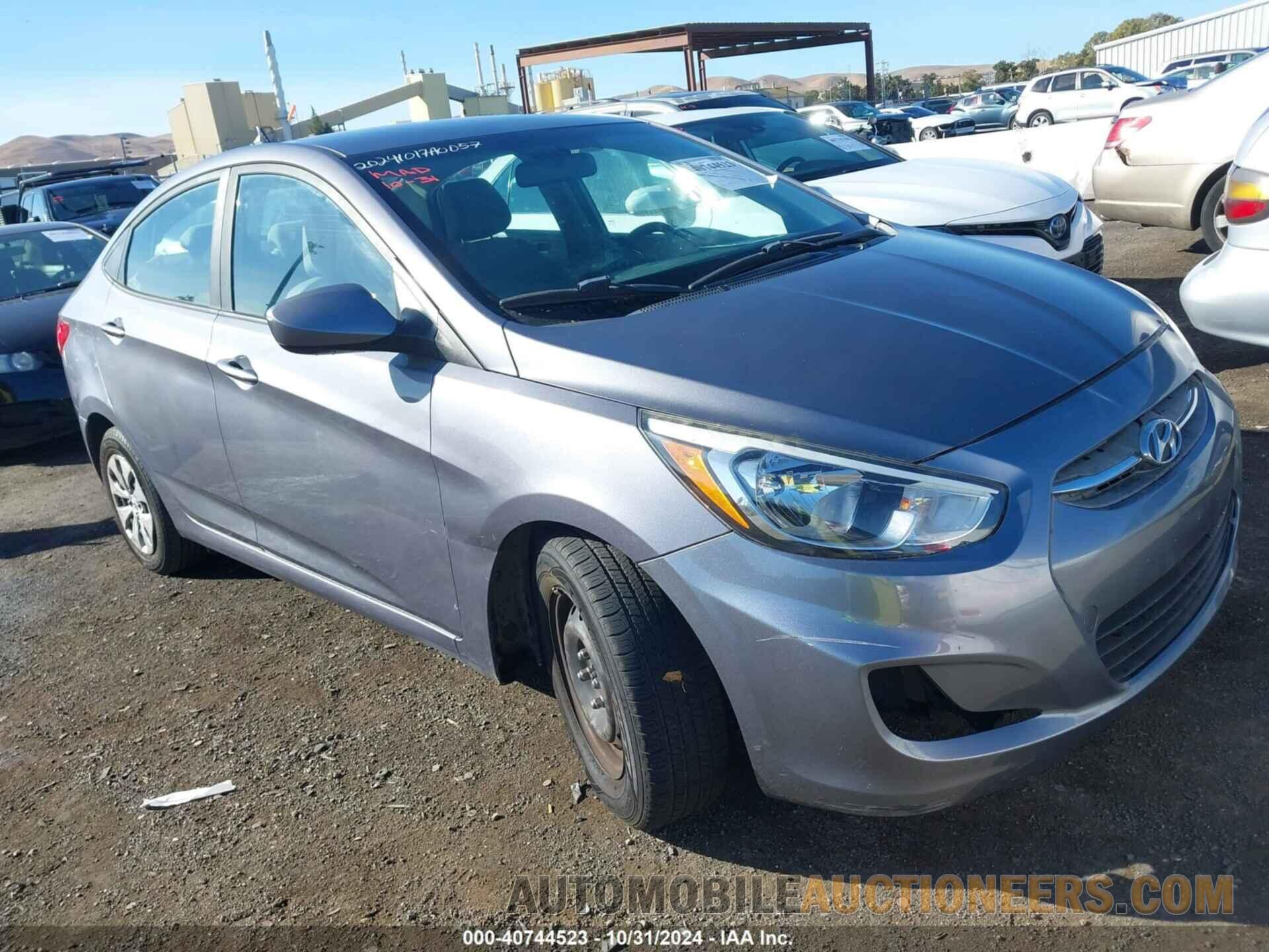 KMHCT4AE1HU205994 HYUNDAI ACCENT 2017