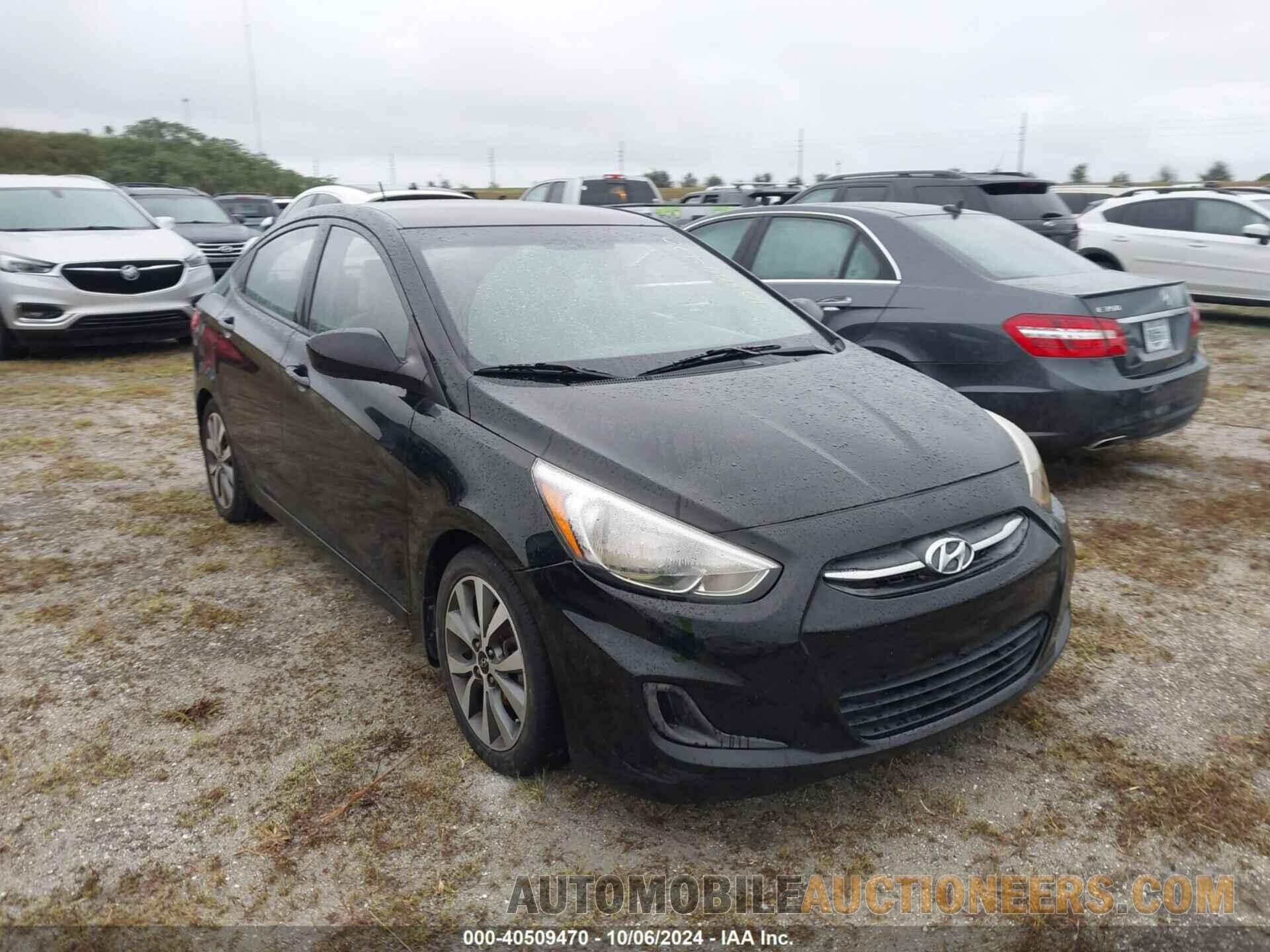 KMHCT4AE1HU282803 HYUNDAI ACCENT 2017