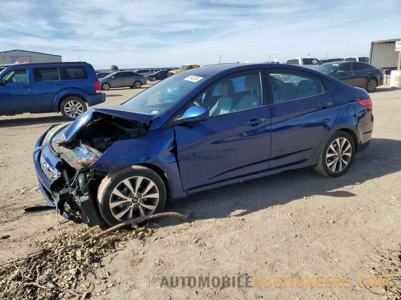 KMHCT4AE1HU322068 HYUNDAI ACCENT 2017