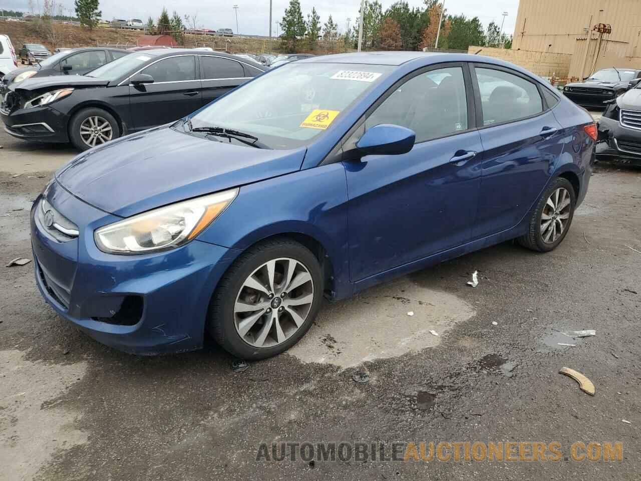 KMHCT4AE1HU331417 HYUNDAI ACCENT 2017