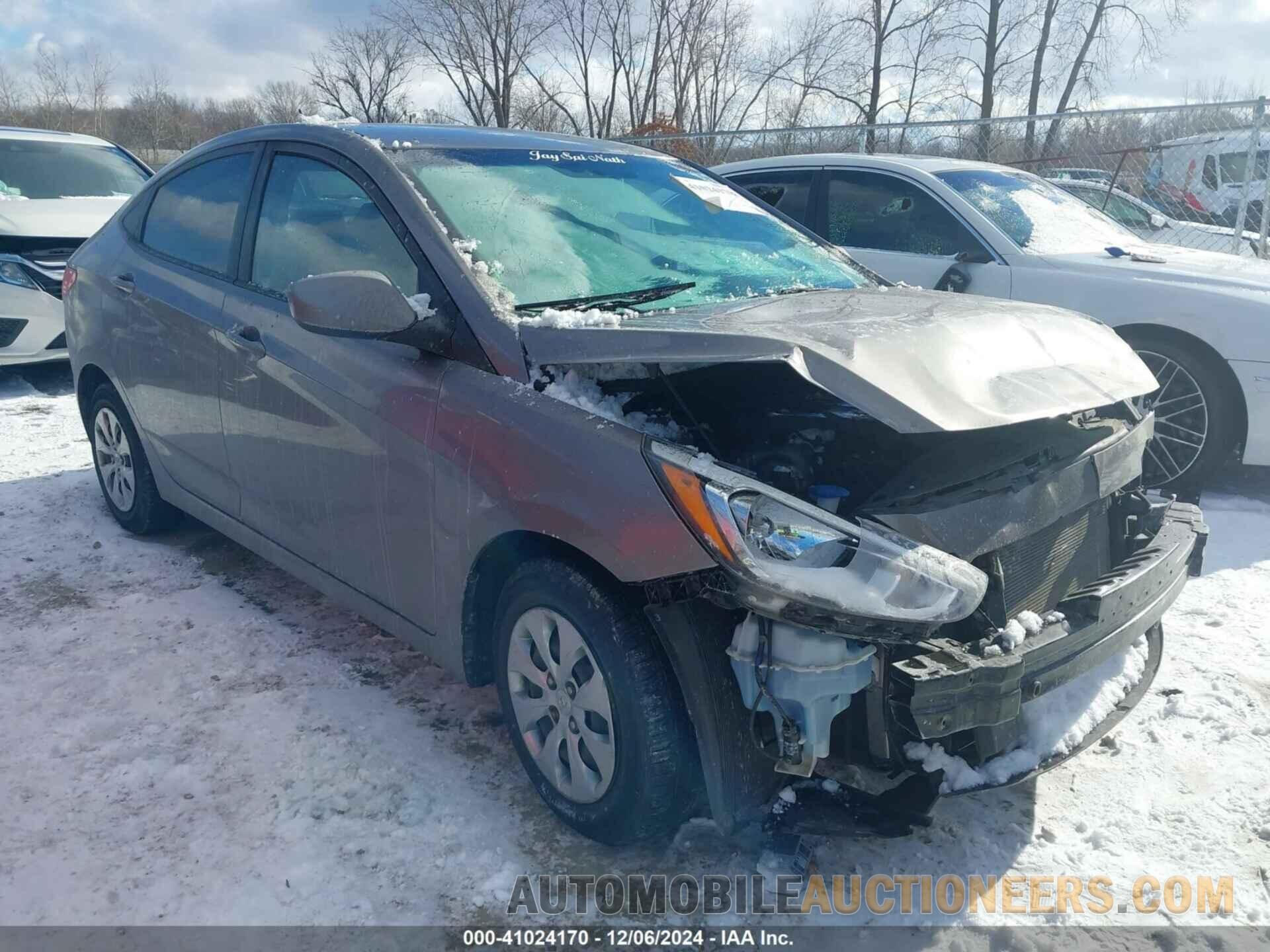 KMHCT4AE1HU358469 HYUNDAI ACCENT 2017