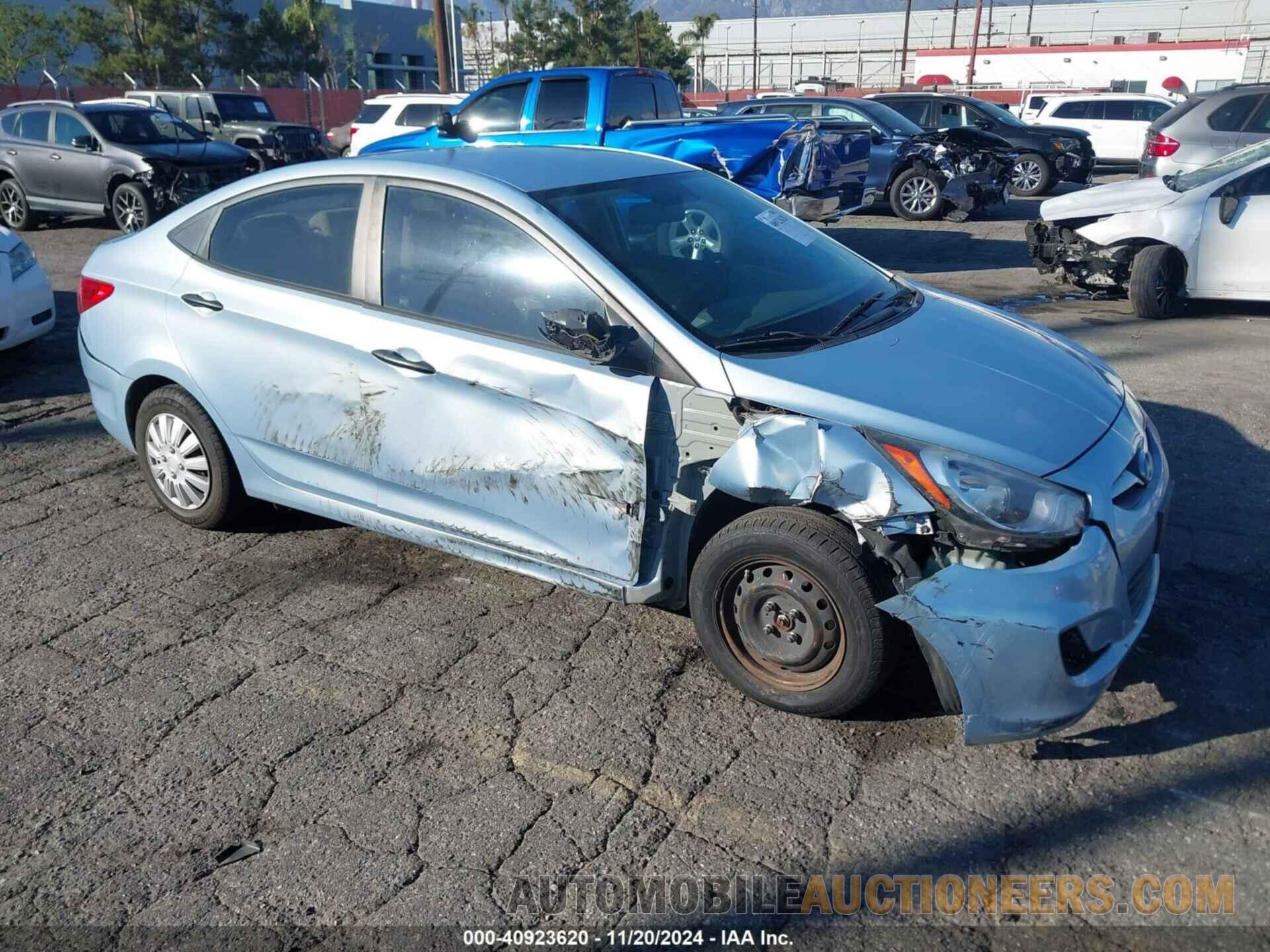 KMHCT4AE2CU058142 HYUNDAI ACCENT 2012