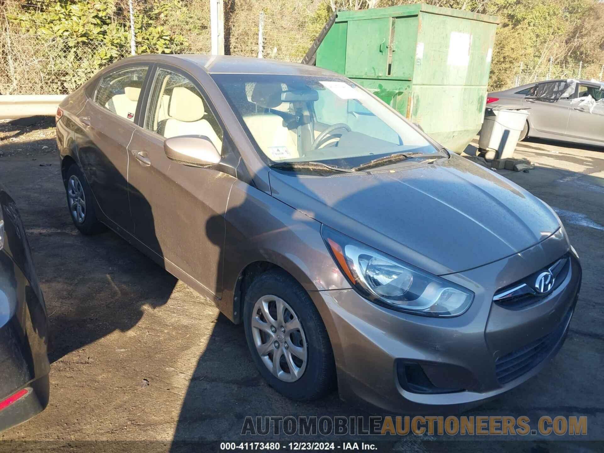 KMHCT4AE2CU201753 HYUNDAI ACCENT 2012