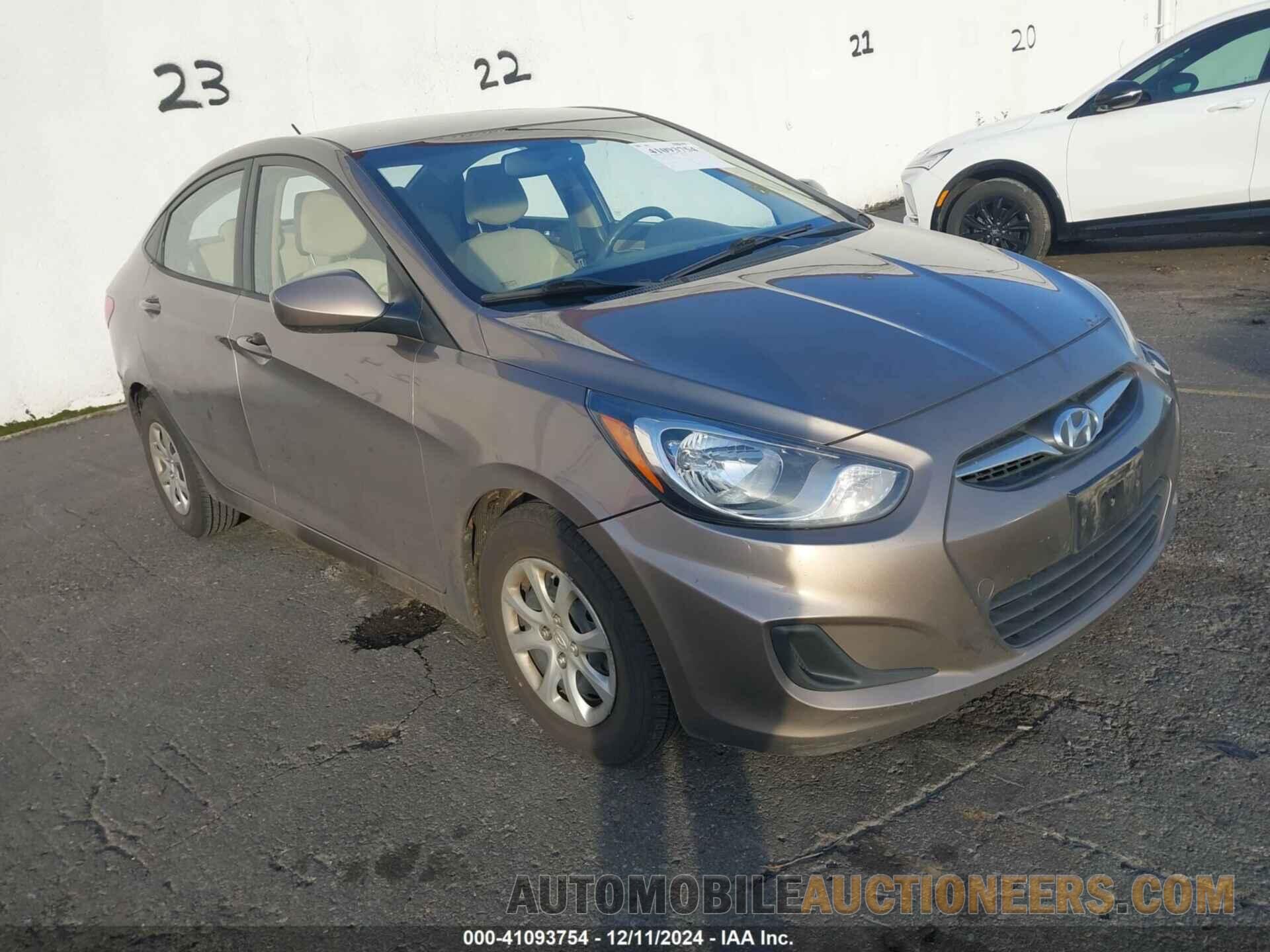 KMHCT4AE2CU209111 HYUNDAI ACCENT 2012