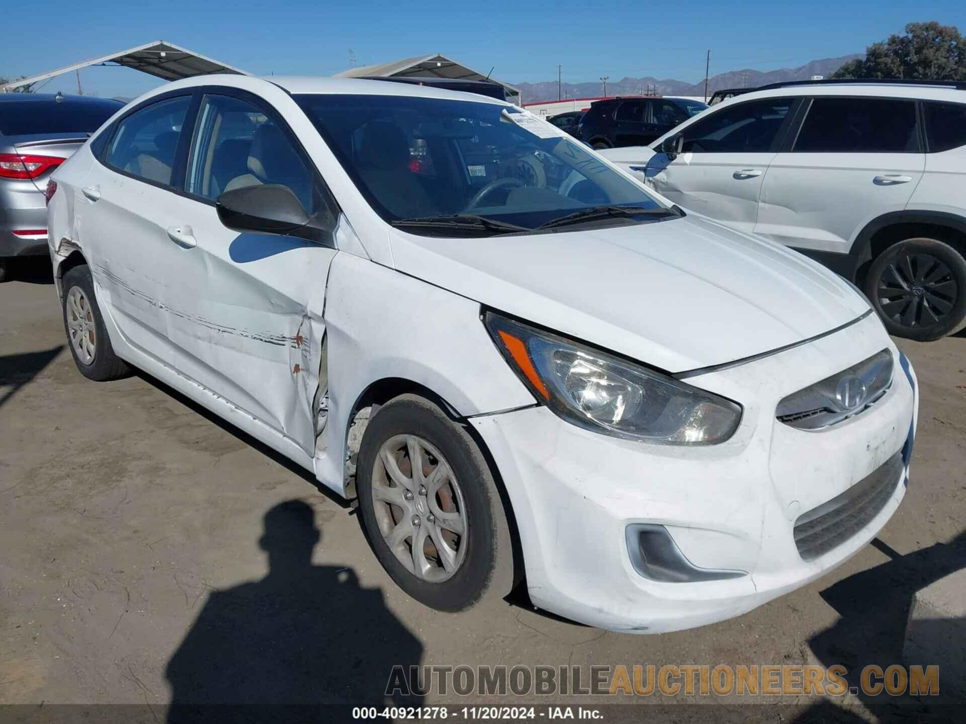 KMHCT4AE2DU535962 HYUNDAI ACCENT 2013