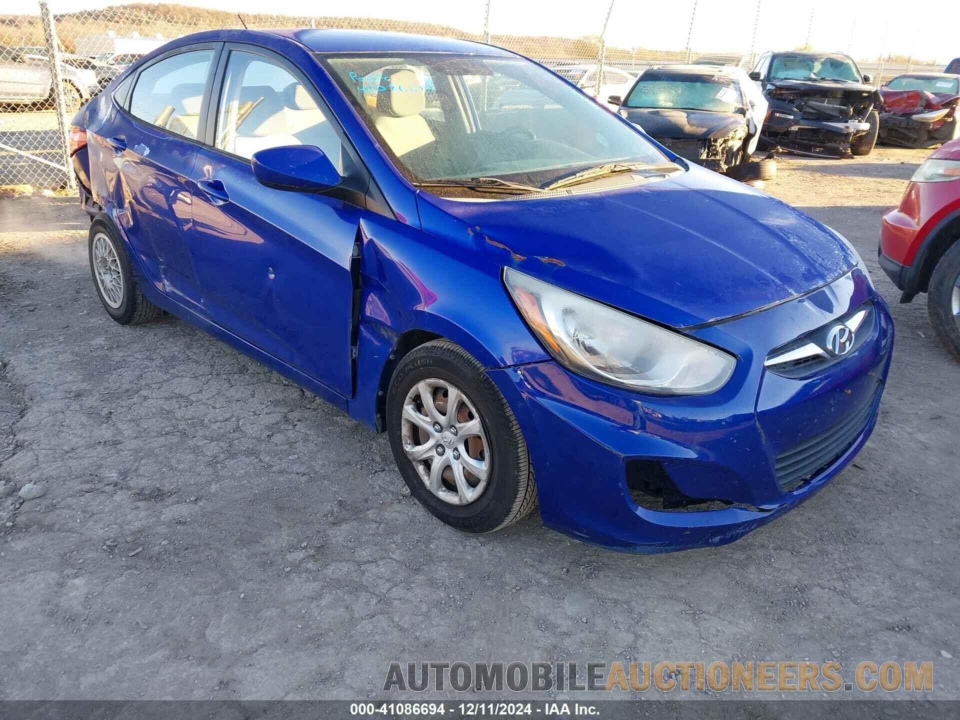 KMHCT4AE2EU652183 HYUNDAI ACCENT 2014