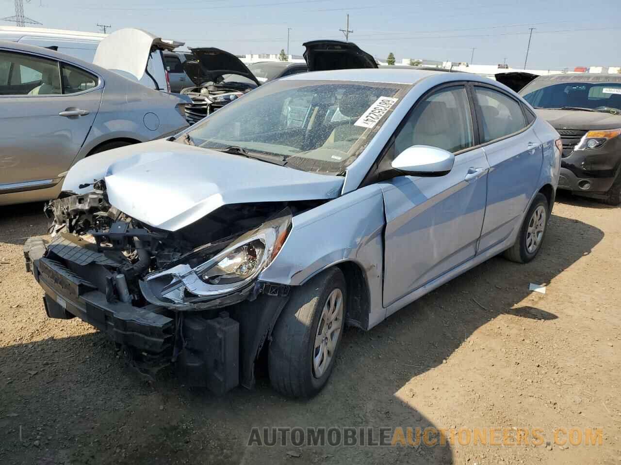 KMHCT4AE2EU718652 HYUNDAI ACCENT 2014