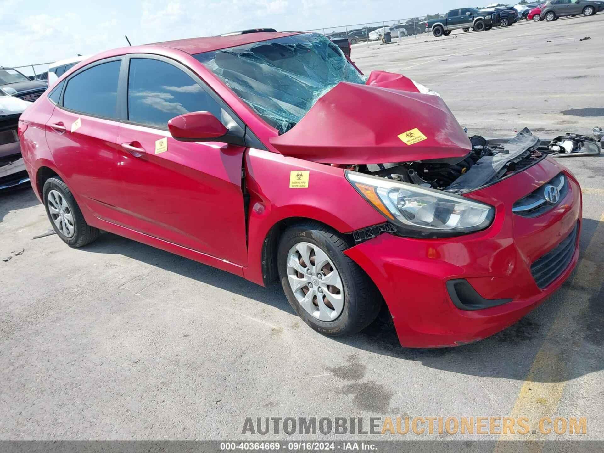 KMHCT4AE2FU794440 HYUNDAI ACCENT 2015