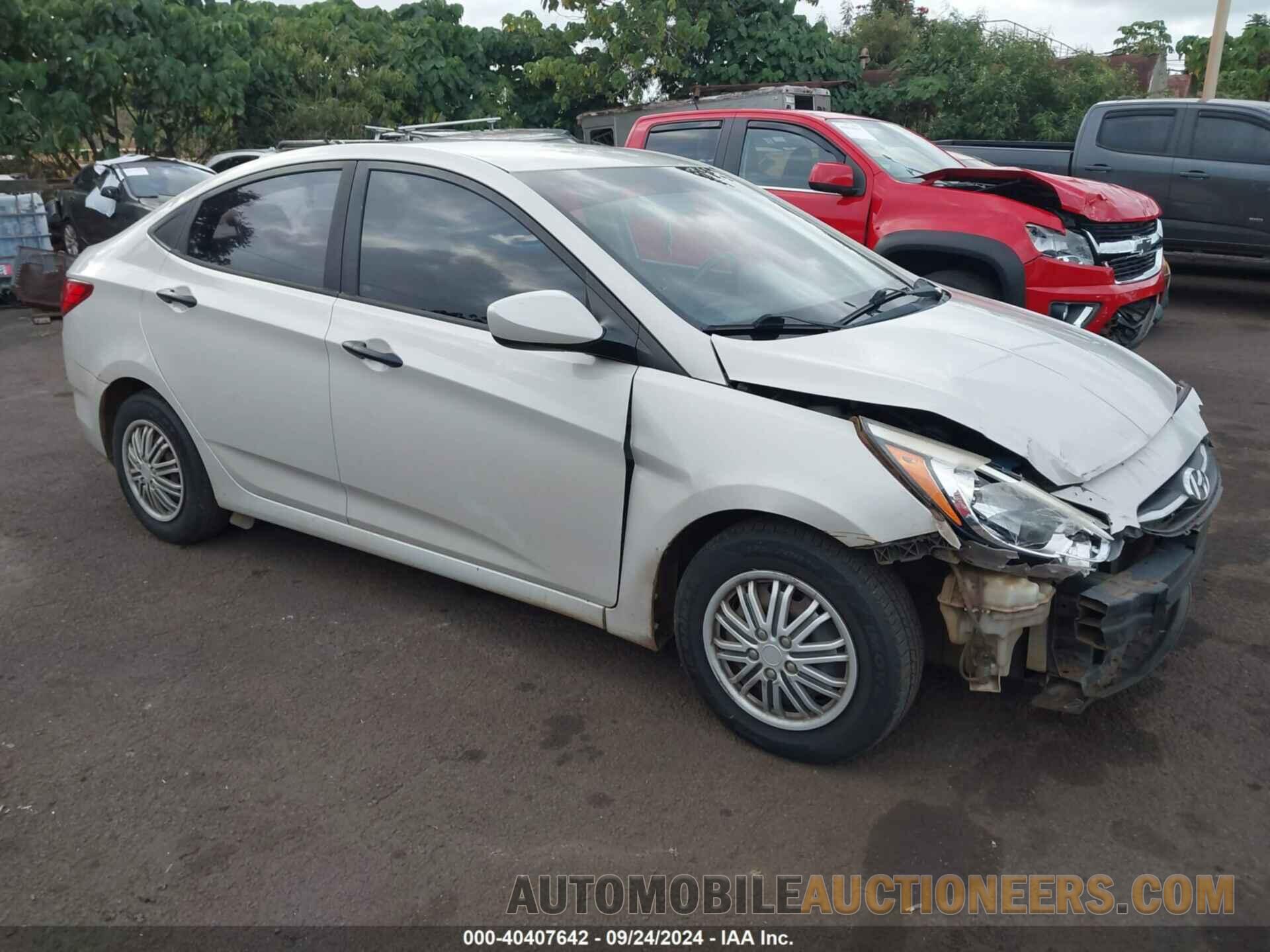 KMHCT4AE2FU939394 HYUNDAI ACCENT 2015