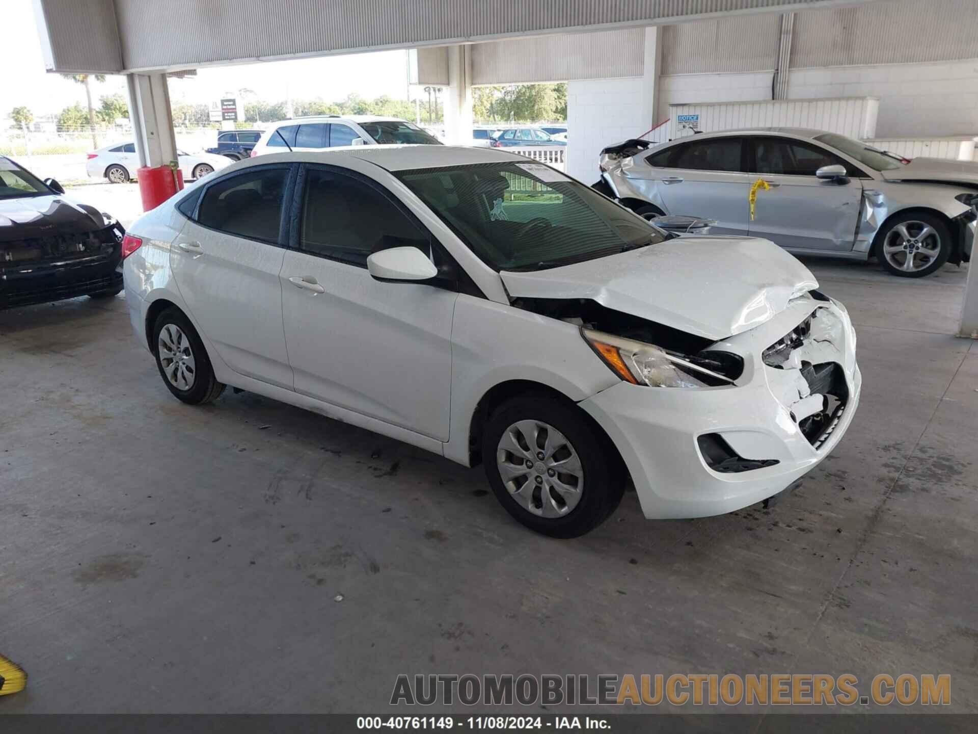 KMHCT4AE2GU157890 HYUNDAI ACCENT 2016