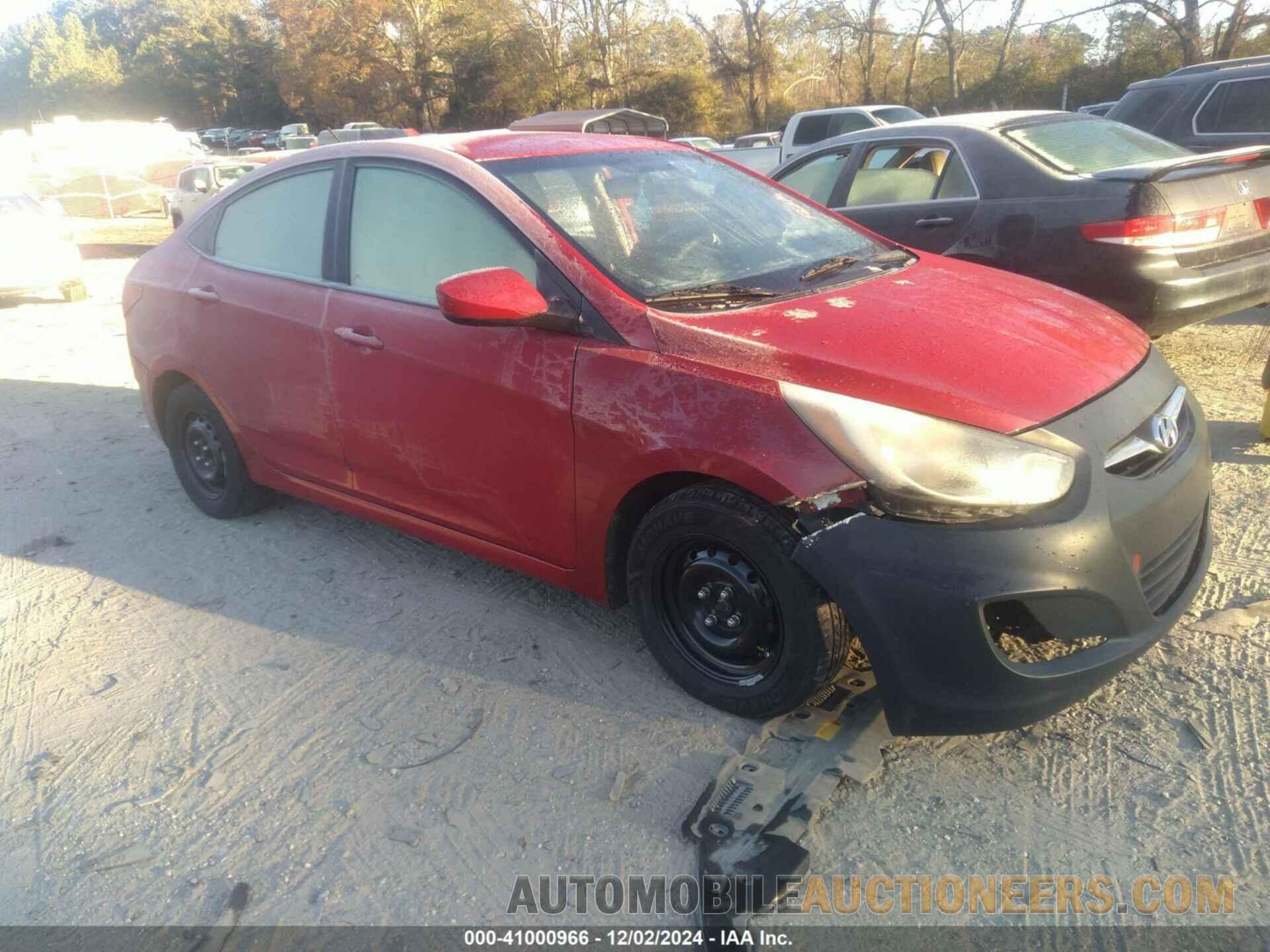 KMHCT4AE3CU231750 HYUNDAI ACCENT 2012