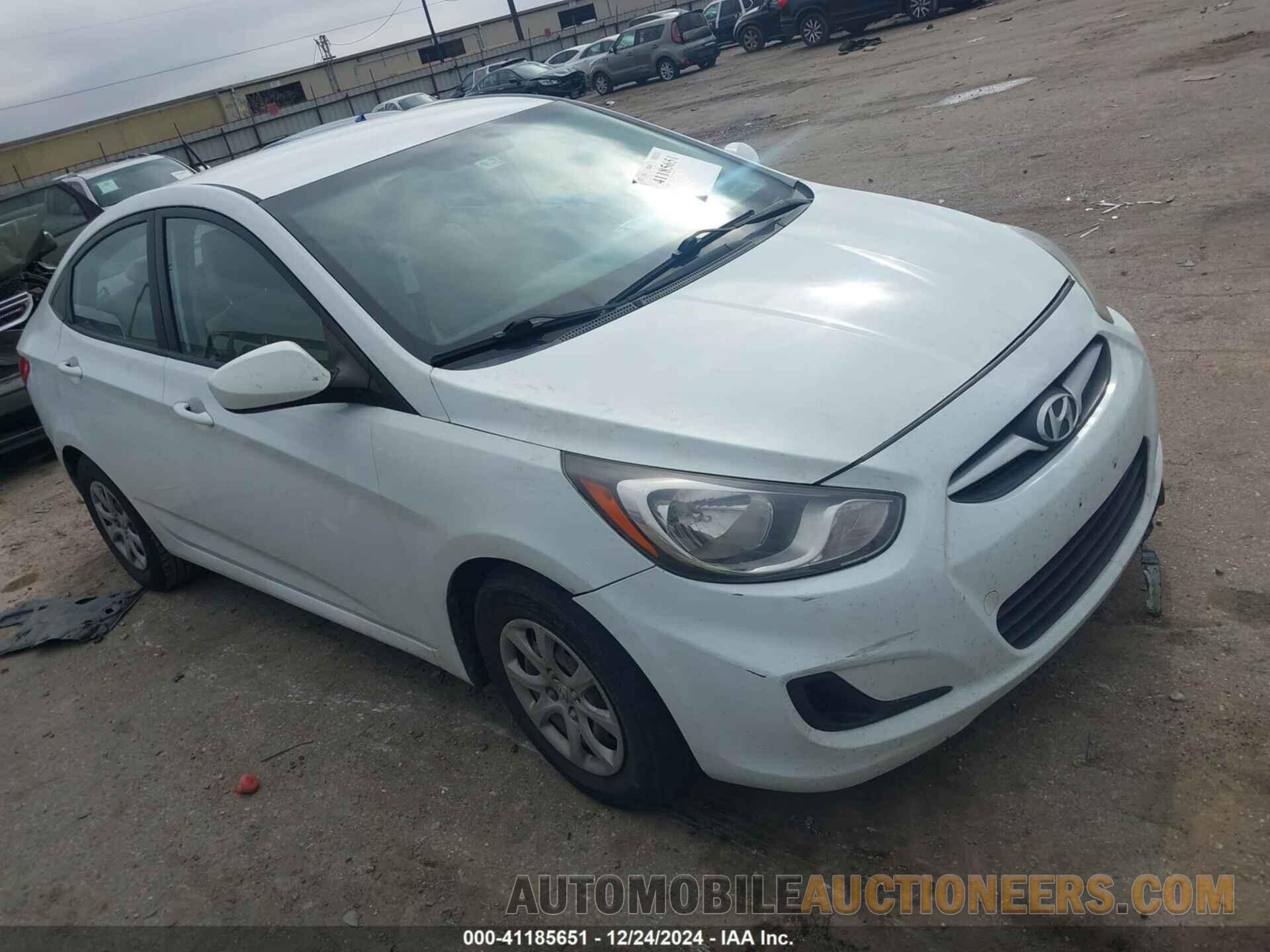 KMHCT4AE3DU325550 HYUNDAI ACCENT 2013