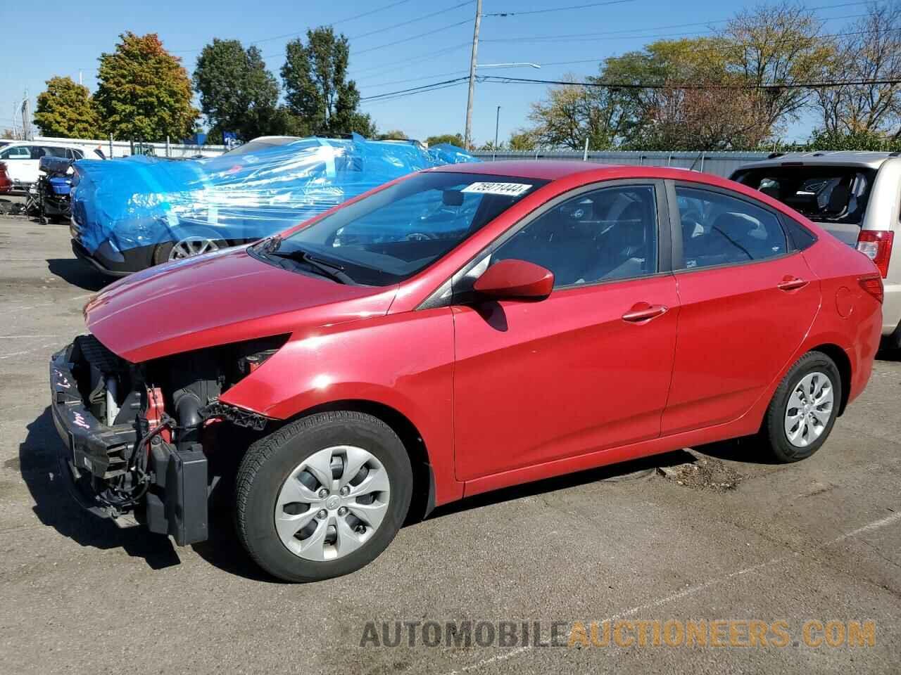 KMHCT4AE3GU066370 HYUNDAI ACCENT 2016