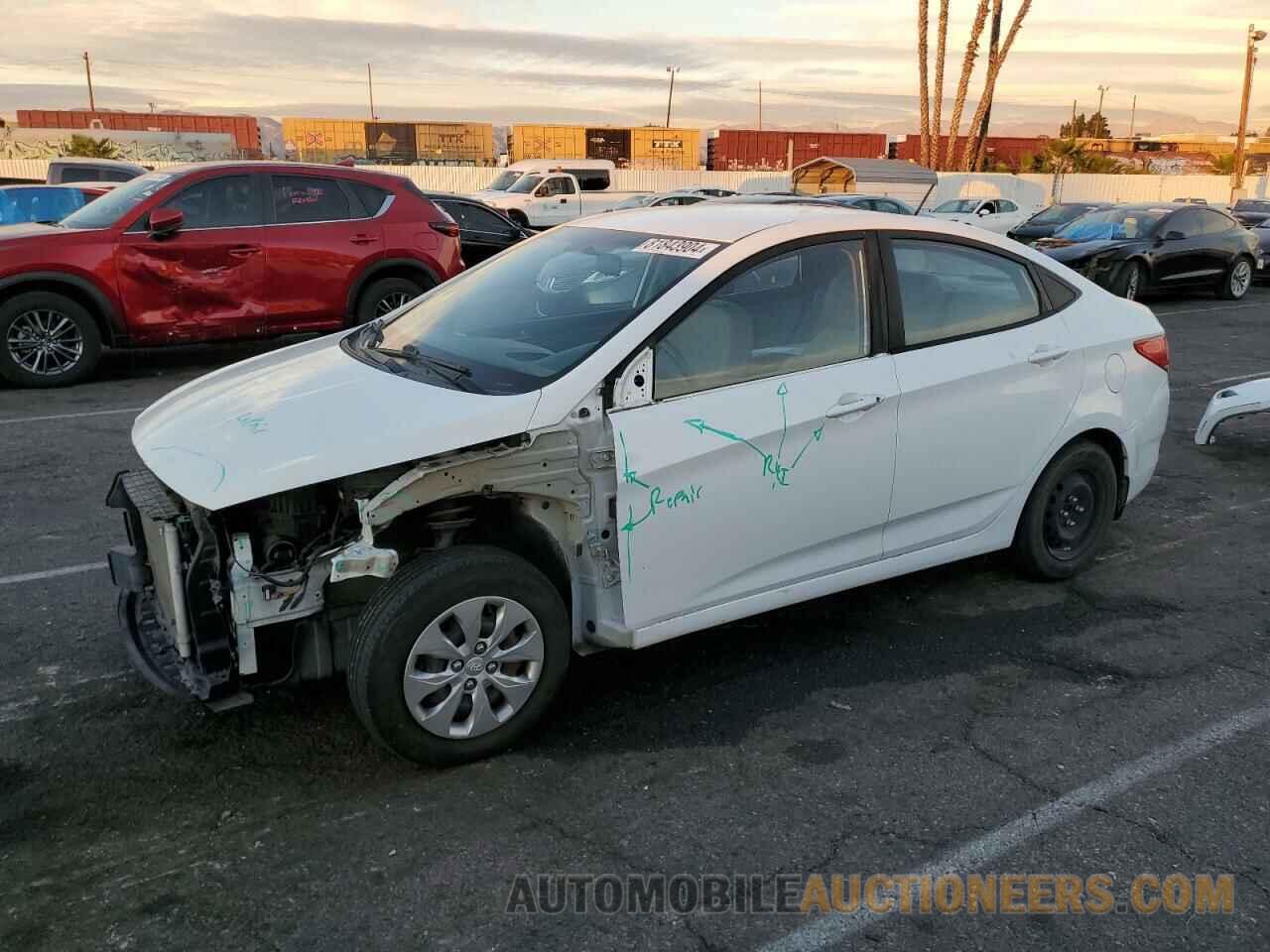 KMHCT4AE3GU123344 HYUNDAI ACCENT 2016