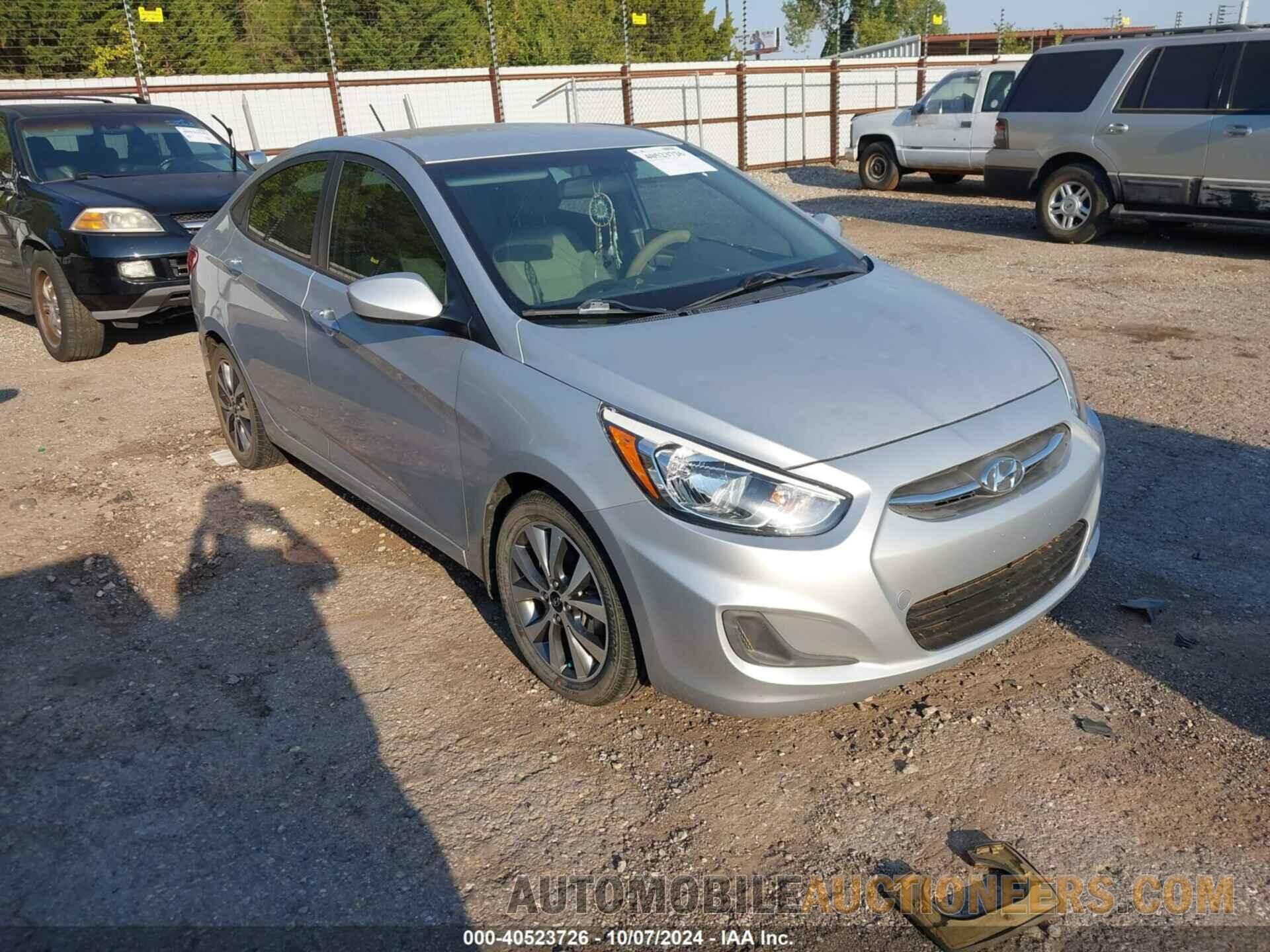 KMHCT4AE3HU281006 HYUNDAI ACCENT 2017