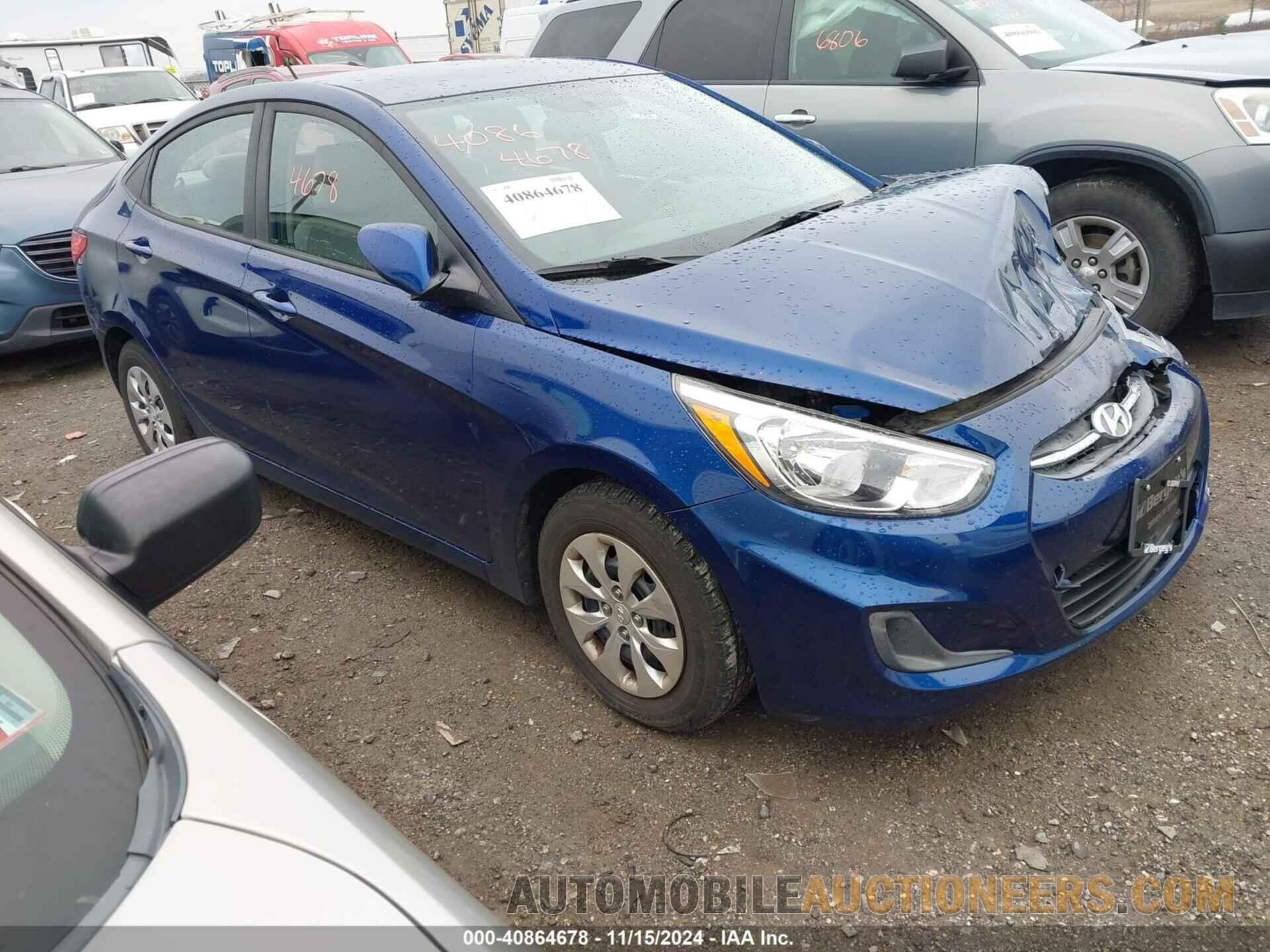 KMHCT4AE3HU290773 HYUNDAI ACCENT 2017