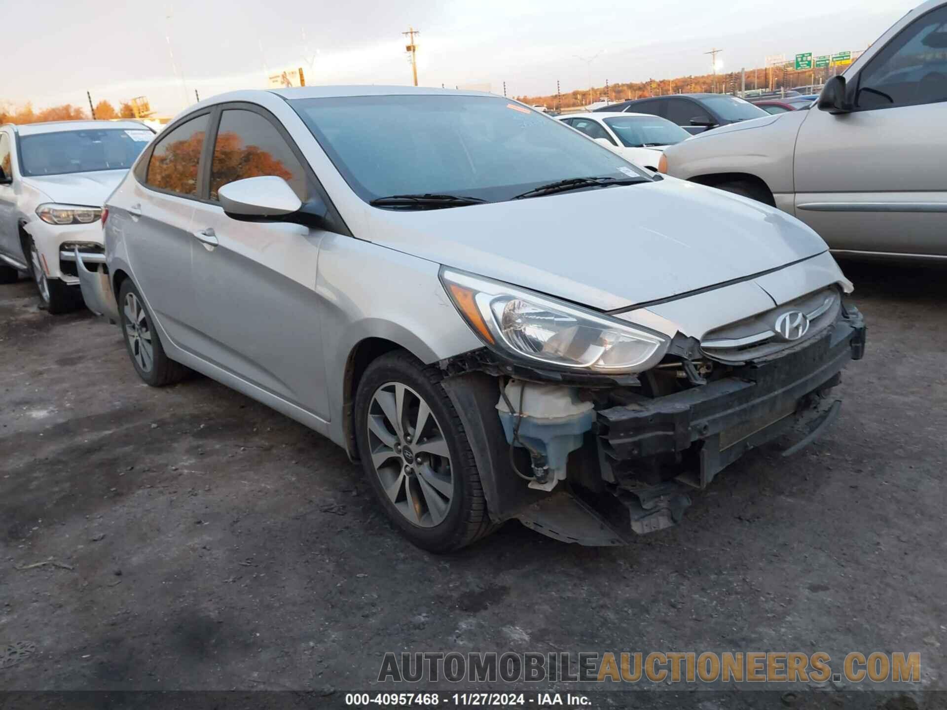 KMHCT4AE3HU321553 HYUNDAI ACCENT 2017