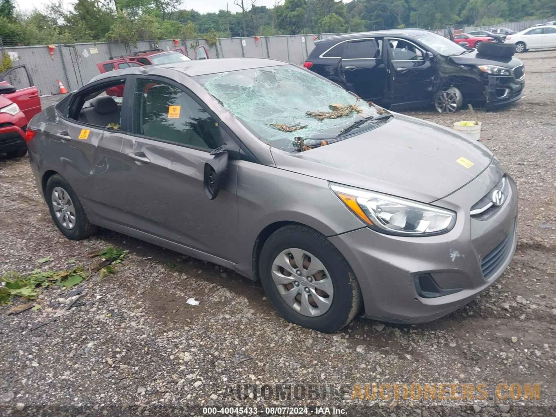 KMHCT4AE3HU369036 HYUNDAI ACCENT 2017