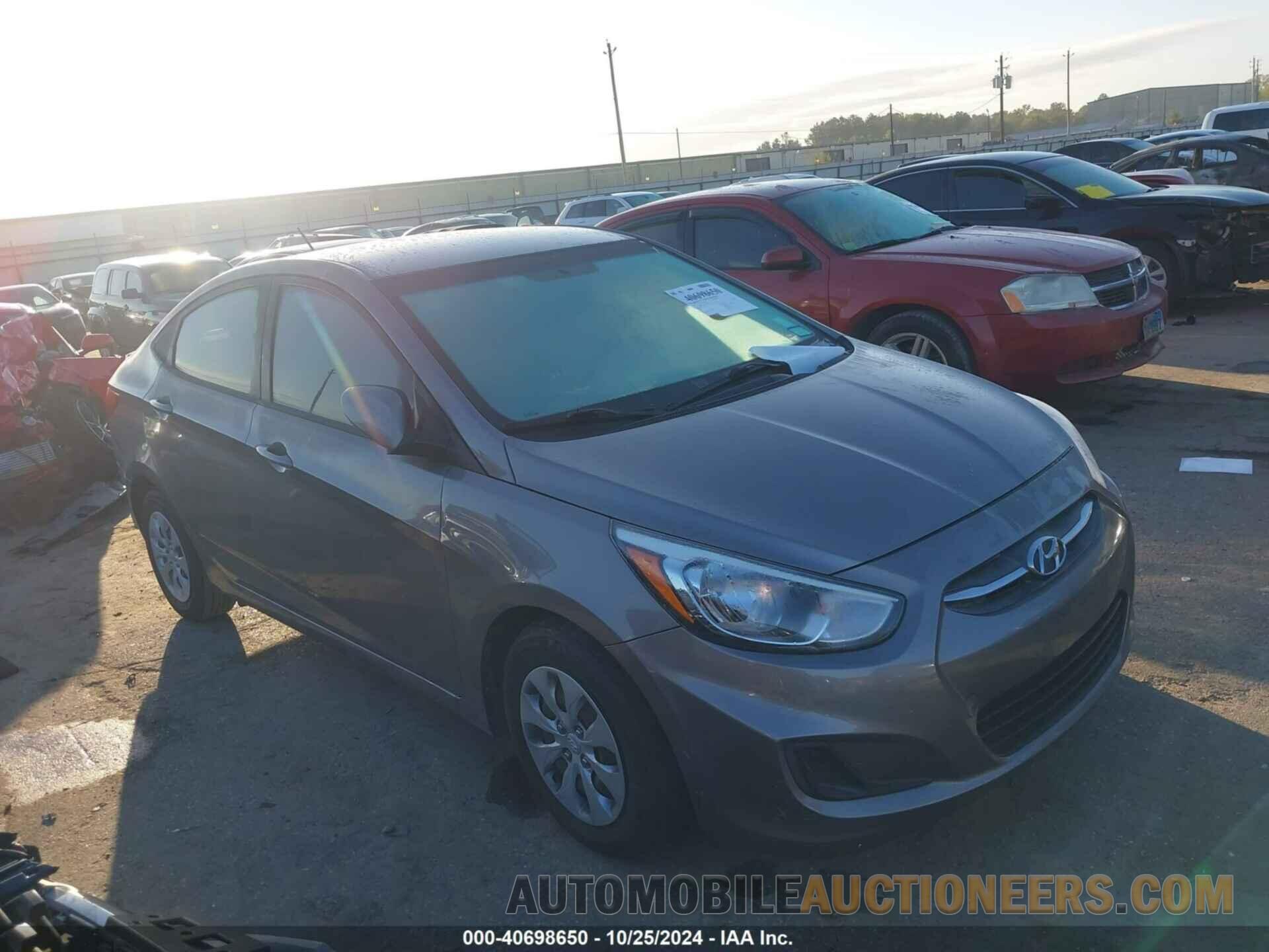 KMHCT4AE3HU391571 HYUNDAI ACCENT 2017