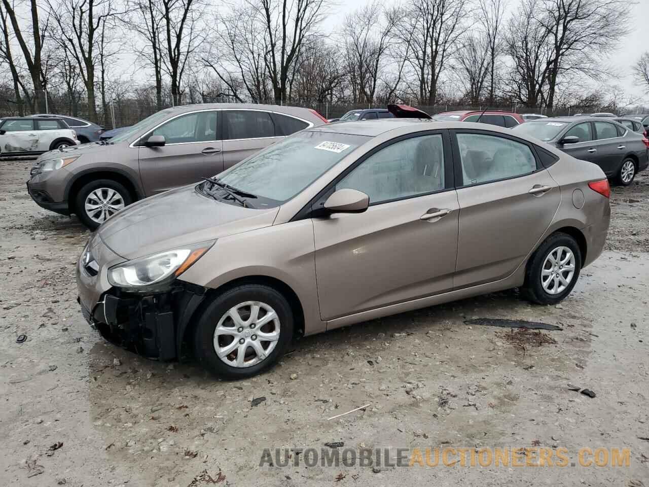 KMHCT4AE4EU635000 HYUNDAI ACCENT 2014