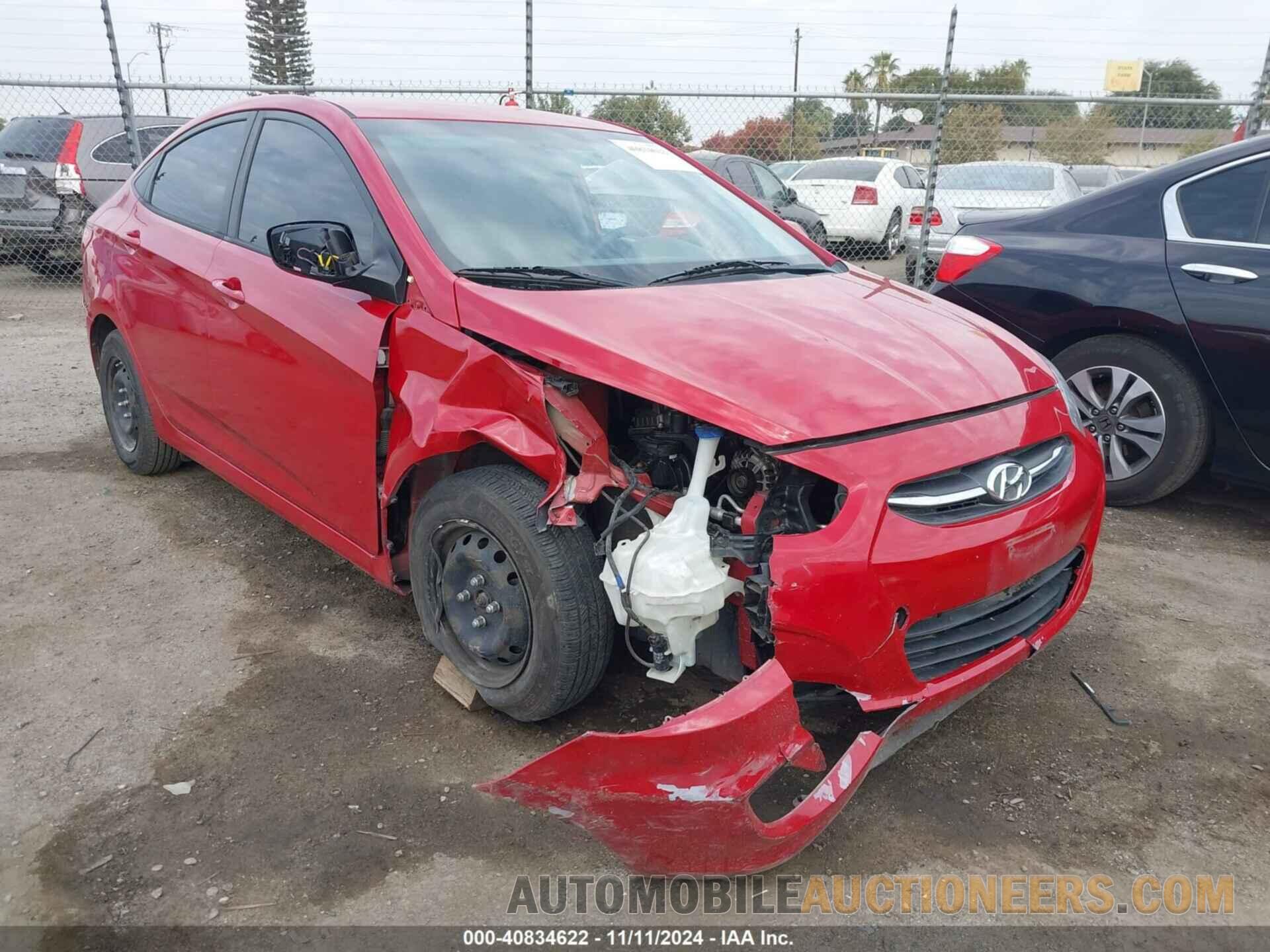 KMHCT4AE4FU930342 HYUNDAI ACCENT 2015