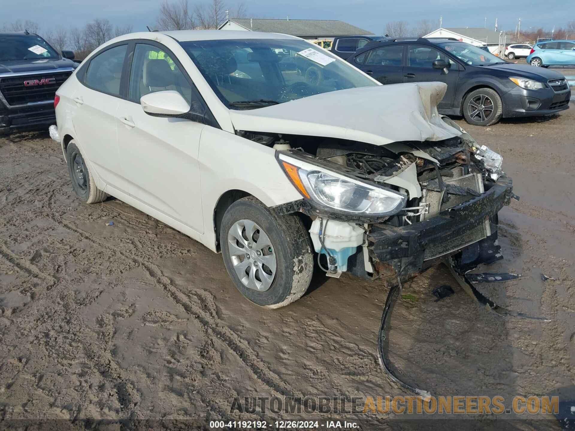 KMHCT4AE4HU173039 HYUNDAI ACCENT 2017