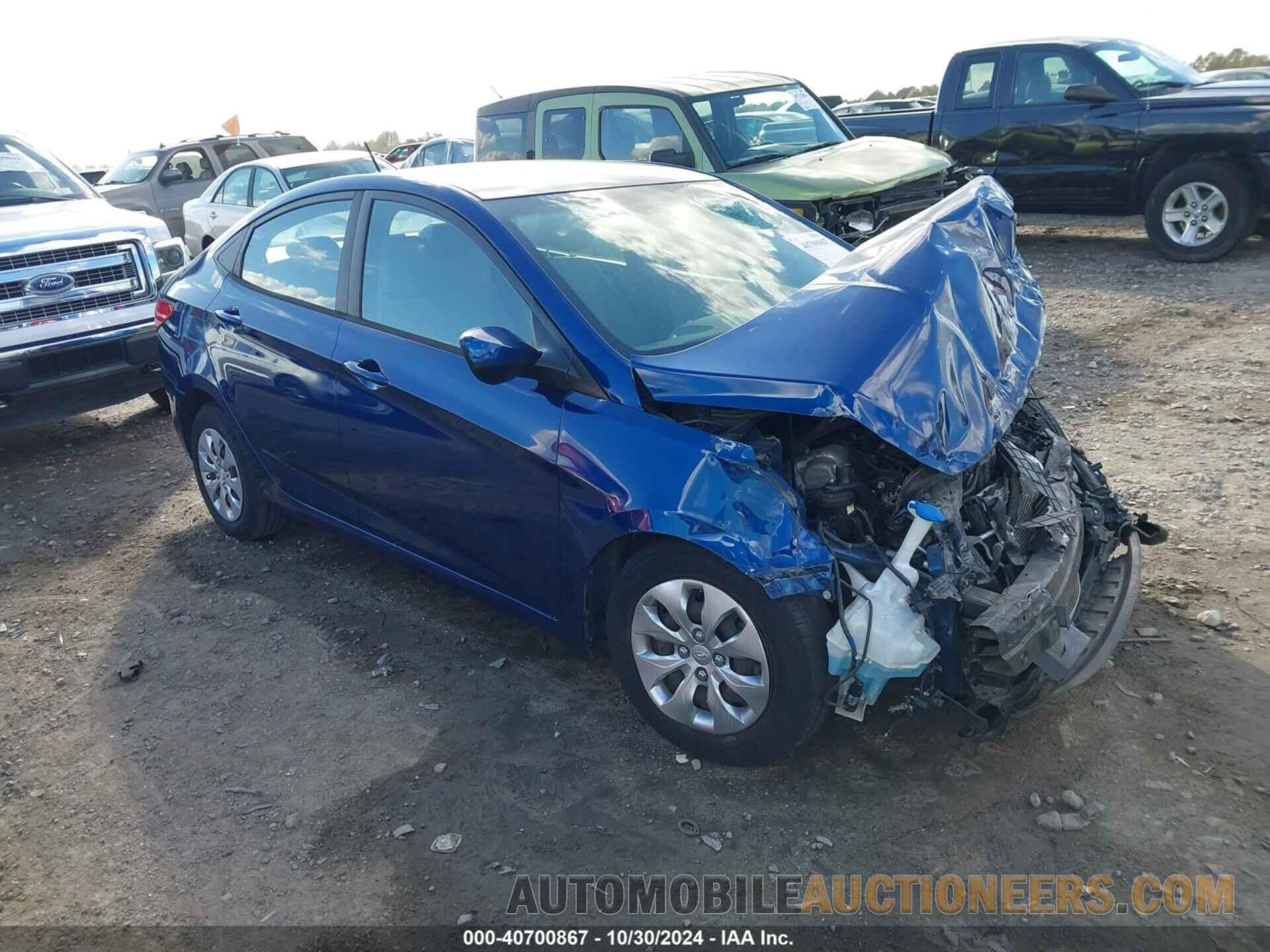 KMHCT4AE4HU217234 HYUNDAI ACCENT 2017