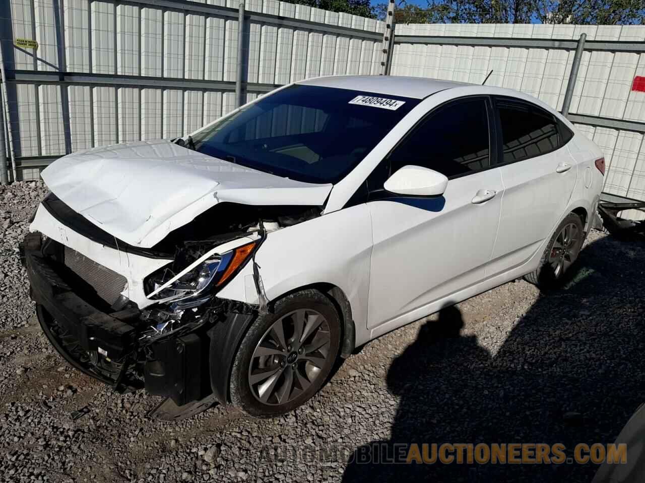 KMHCT4AE4HU275120 HYUNDAI ACCENT 2017