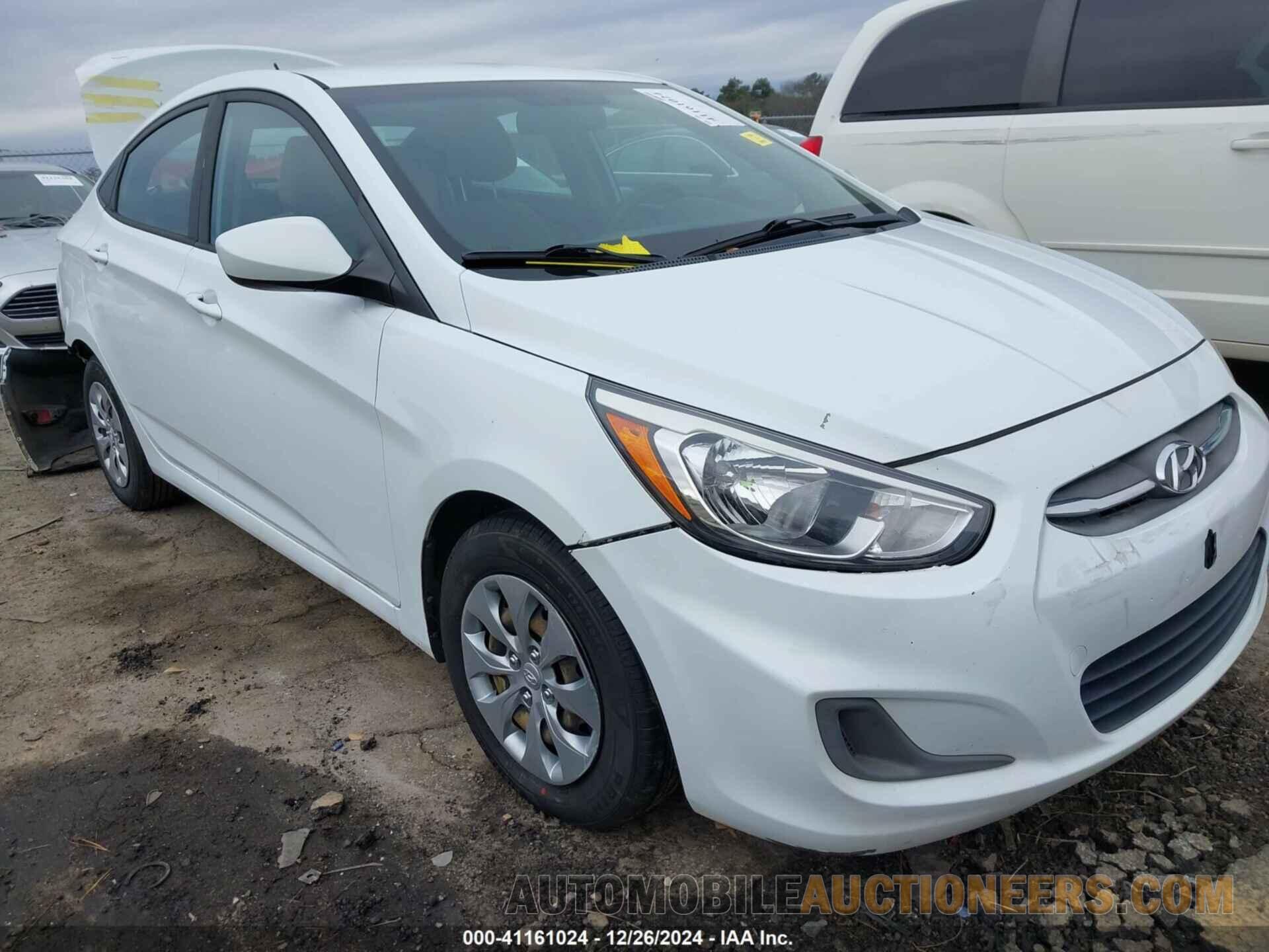 KMHCT4AE4HU320492 HYUNDAI ACCENT 2017