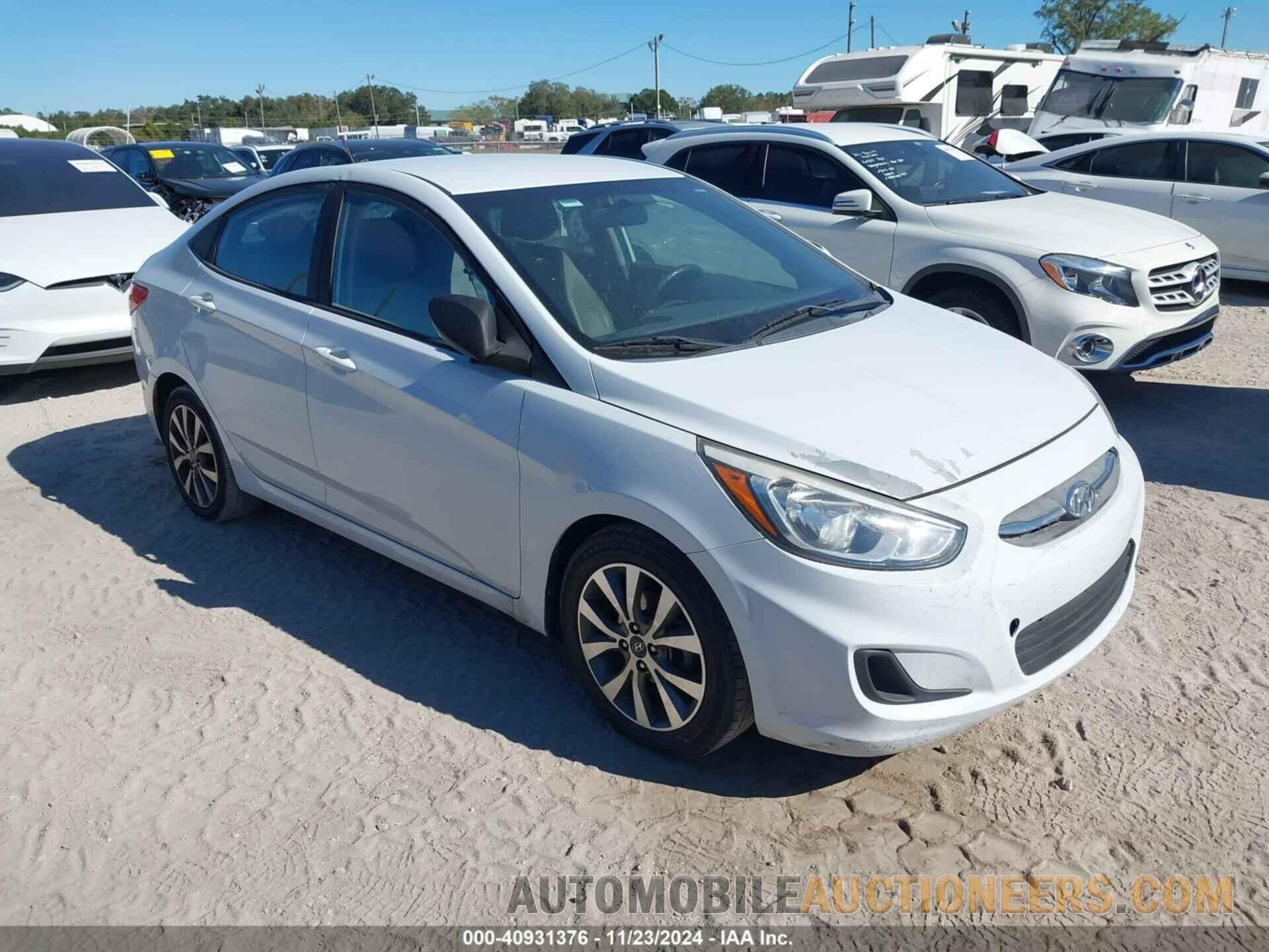 KMHCT4AE4HU362421 HYUNDAI ACCENT 2017