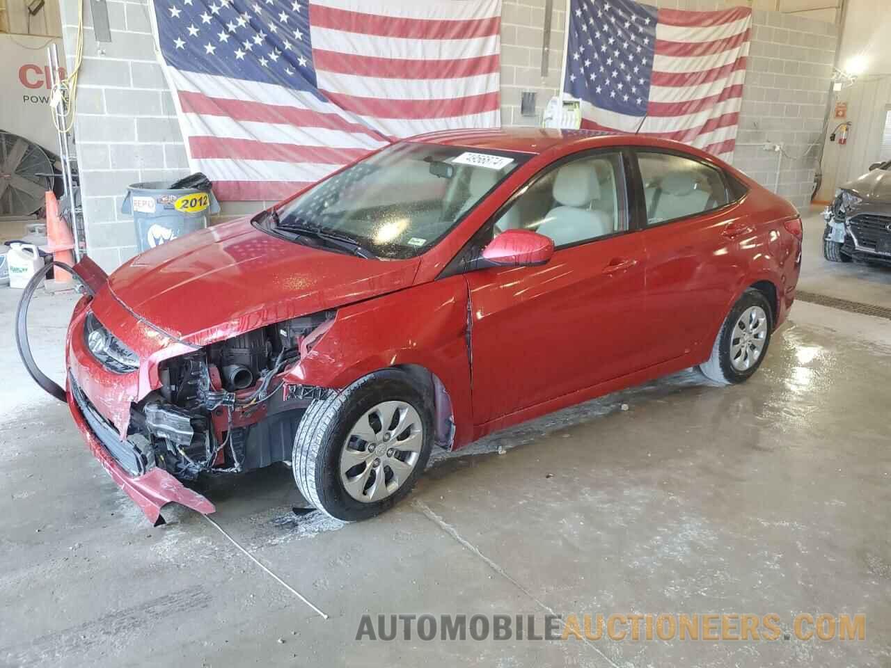 KMHCT4AE4HU376156 HYUNDAI ACCENT 2017