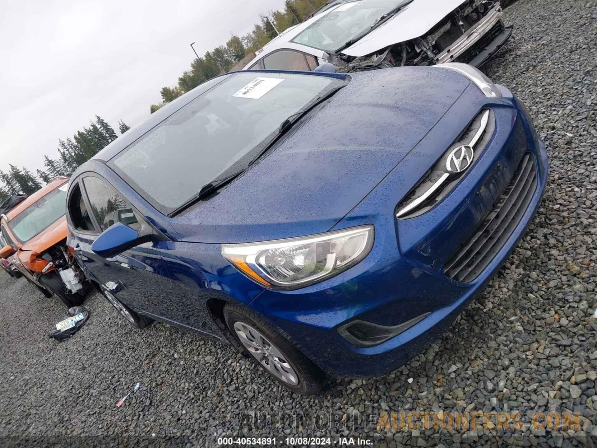 KMHCT4AE5GU049506 HYUNDAI ACCENT 2016