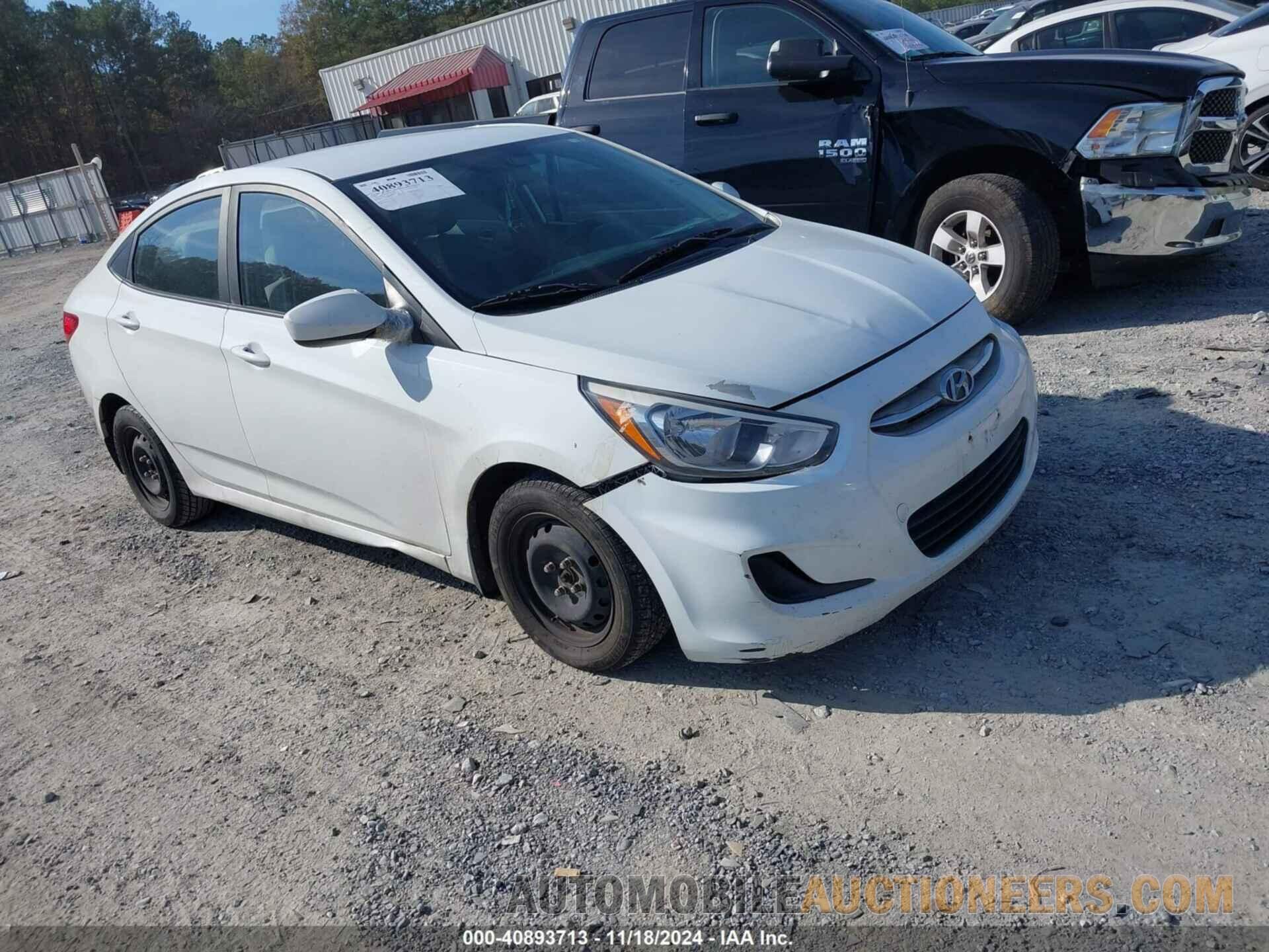 KMHCT4AE5GU081629 HYUNDAI ACCENT 2016