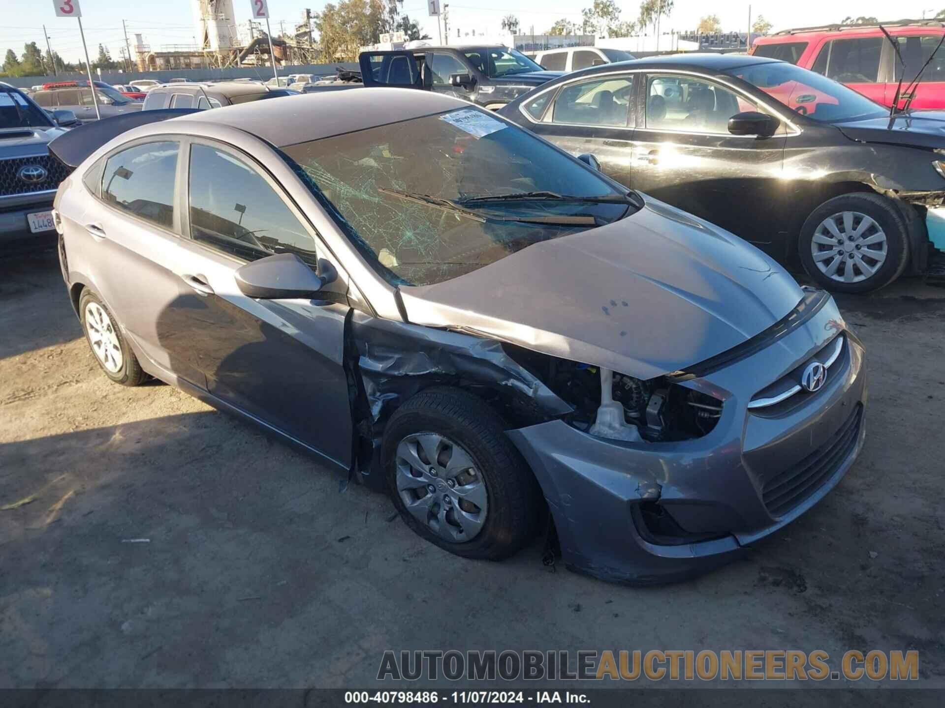 KMHCT4AE5GU980801 HYUNDAI ACCENT 2016