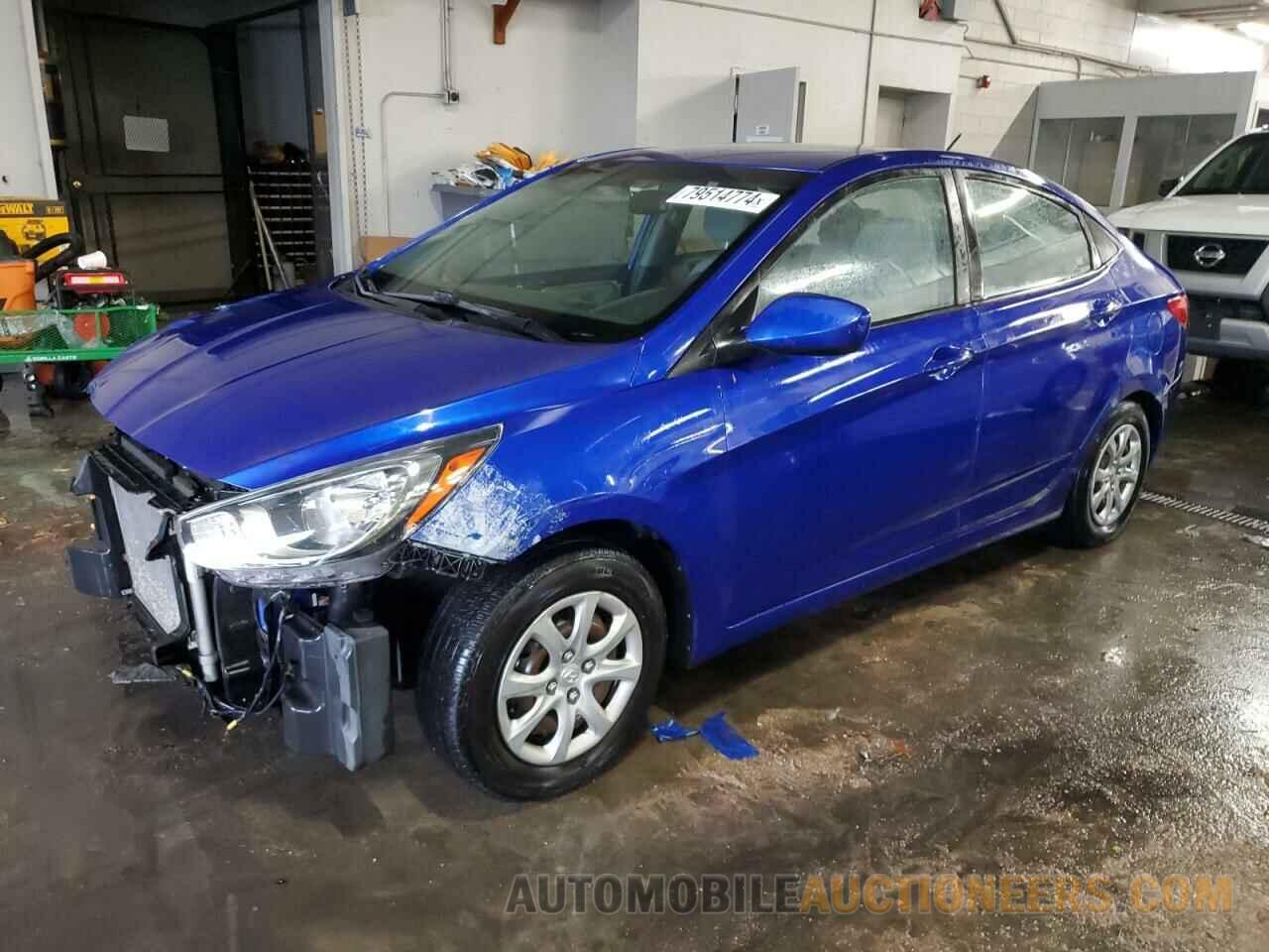 KMHCT4AE6EU713745 HYUNDAI ACCENT 2014