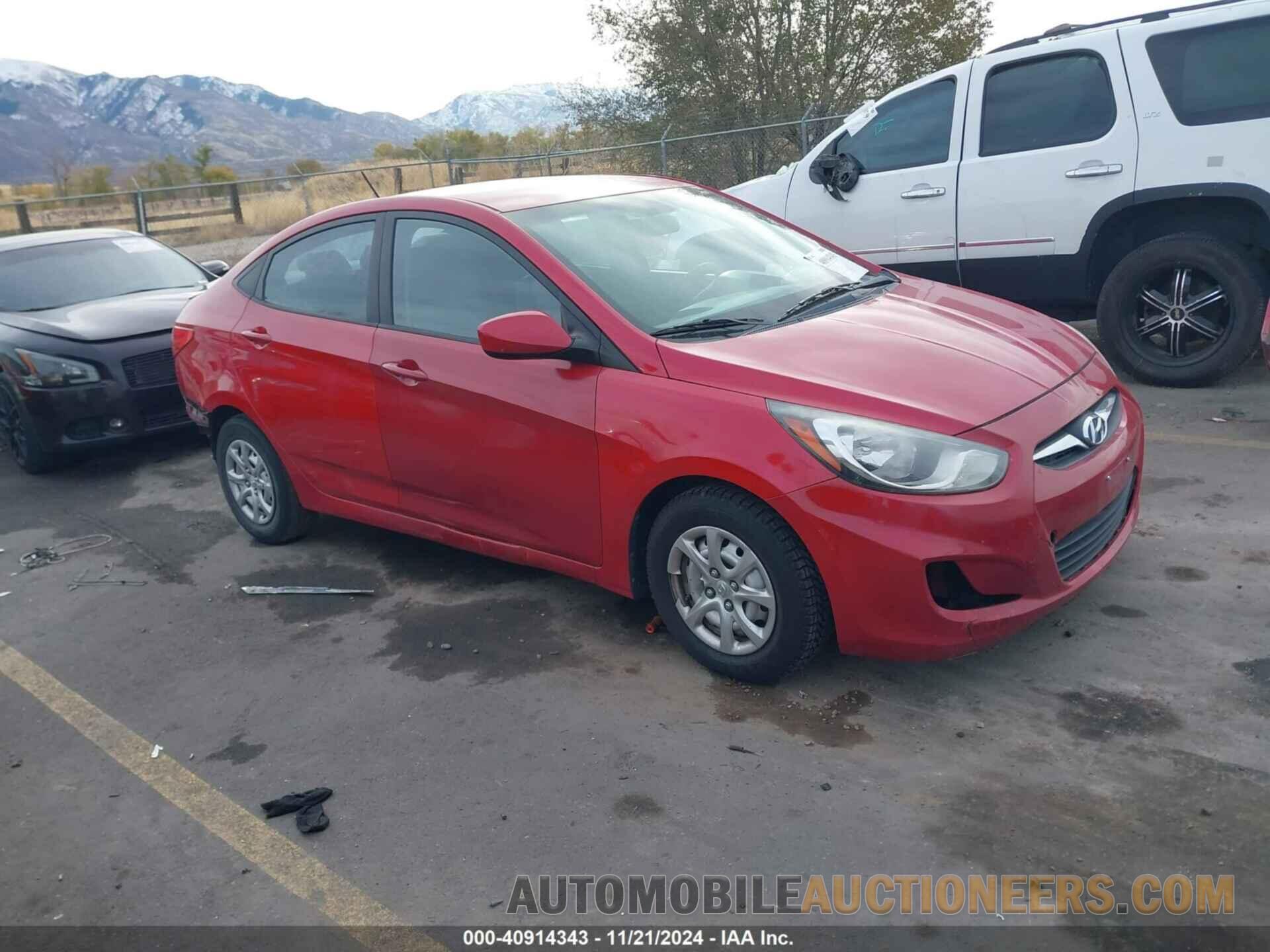 KMHCT4AE6EU714457 HYUNDAI ACCENT 2014