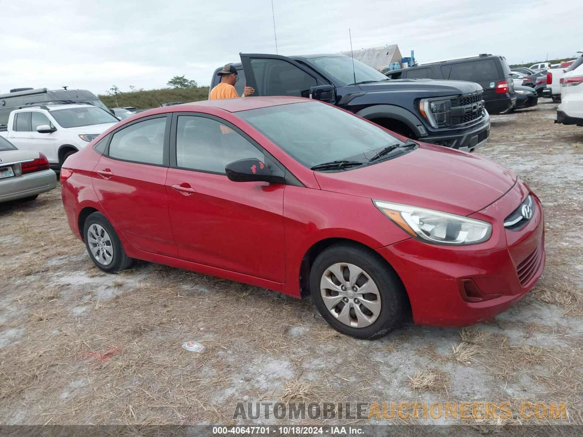 KMHCT4AE6FU873447 HYUNDAI ACCENT 2015