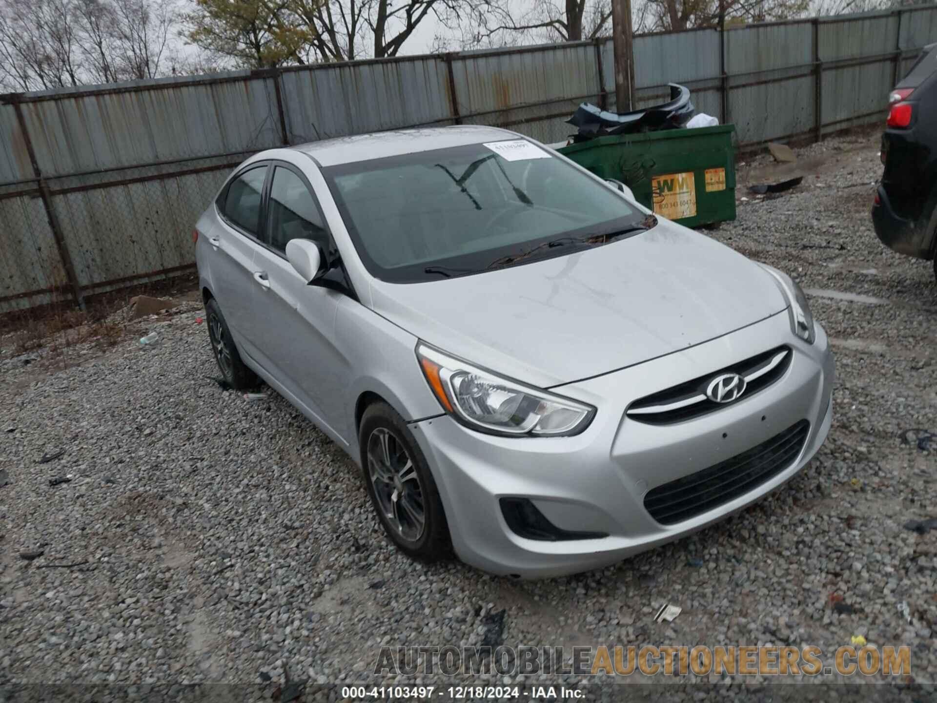 KMHCT4AE6FU898736 HYUNDAI ACCENT 2015