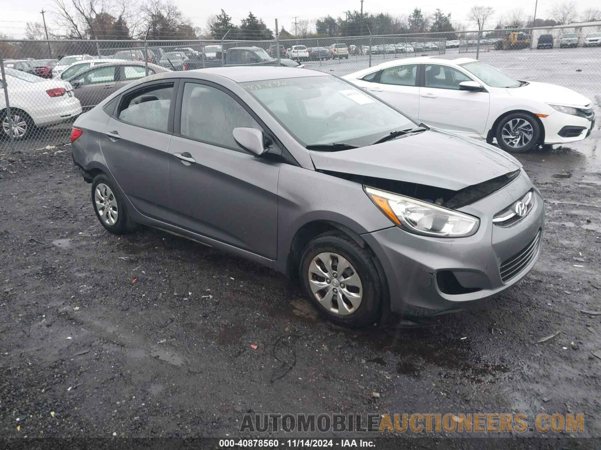 KMHCT4AE6GU115724 HYUNDAI ACCENT 2016