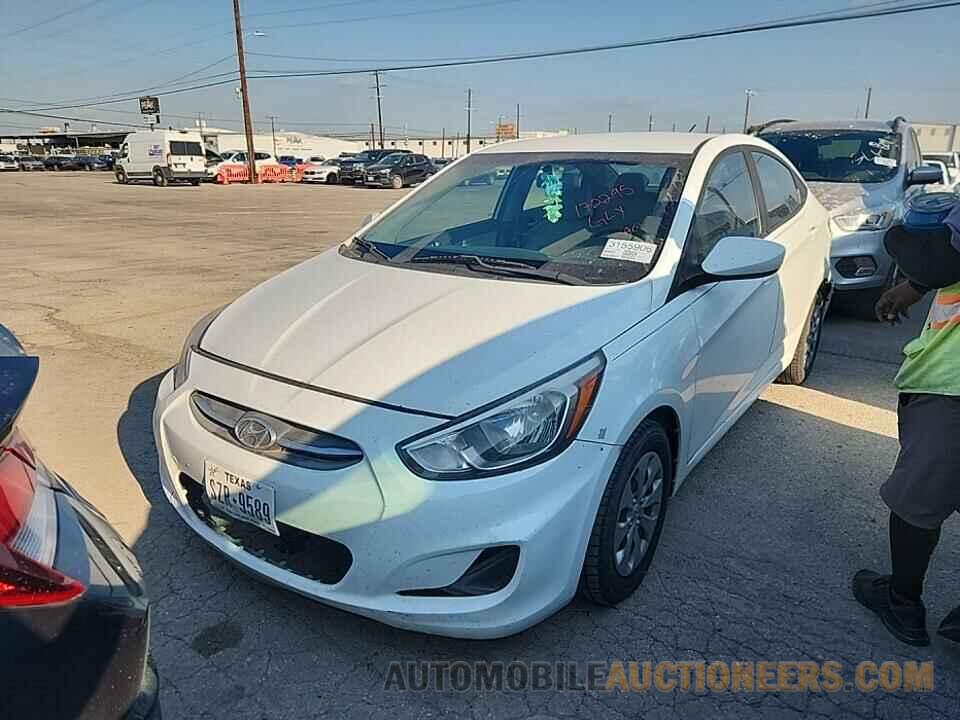 KMHCT4AE6HU172295 Hyundai Accent 2017