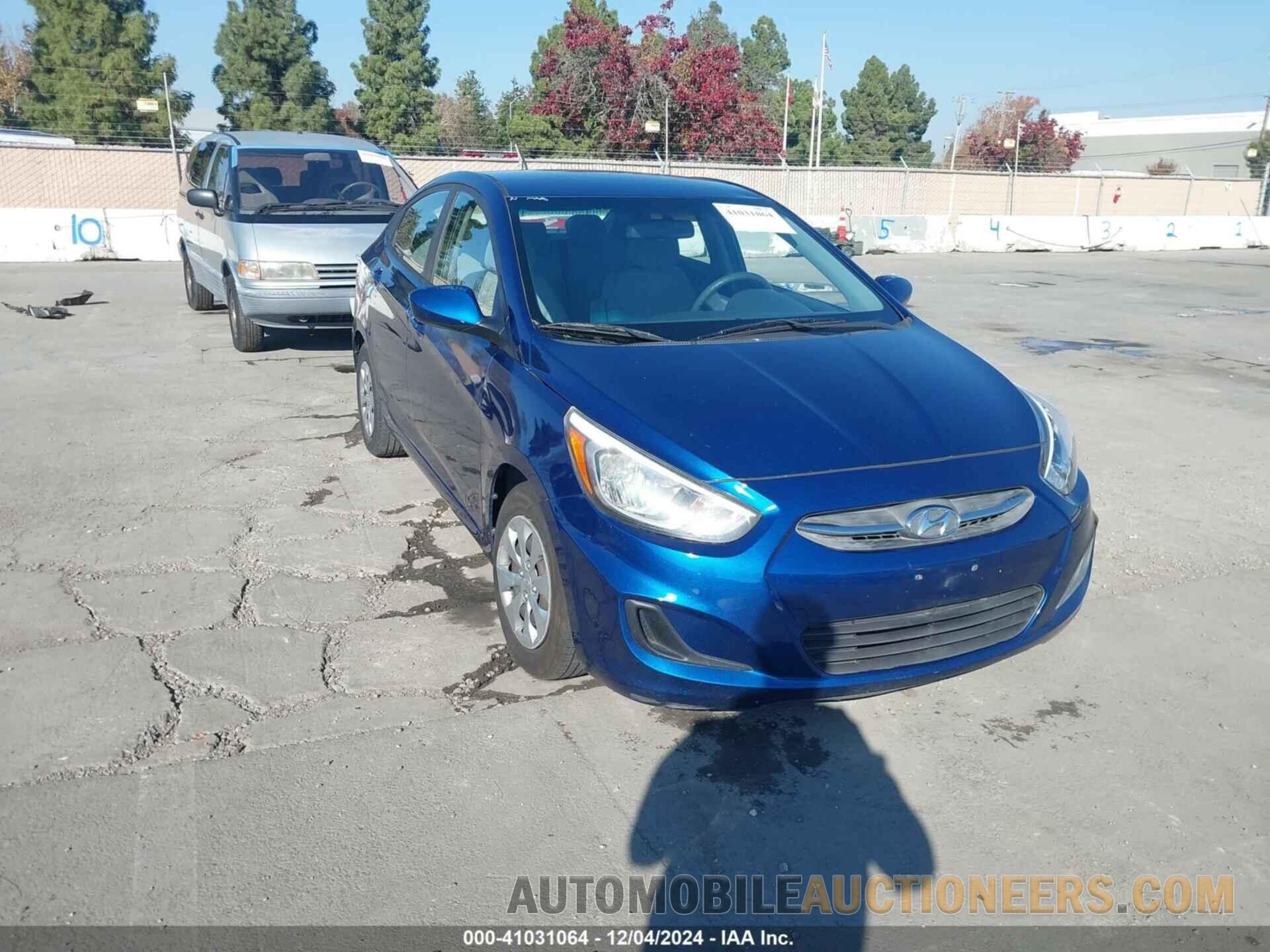 KMHCT4AE6HU180557 HYUNDAI ACCENT 2017